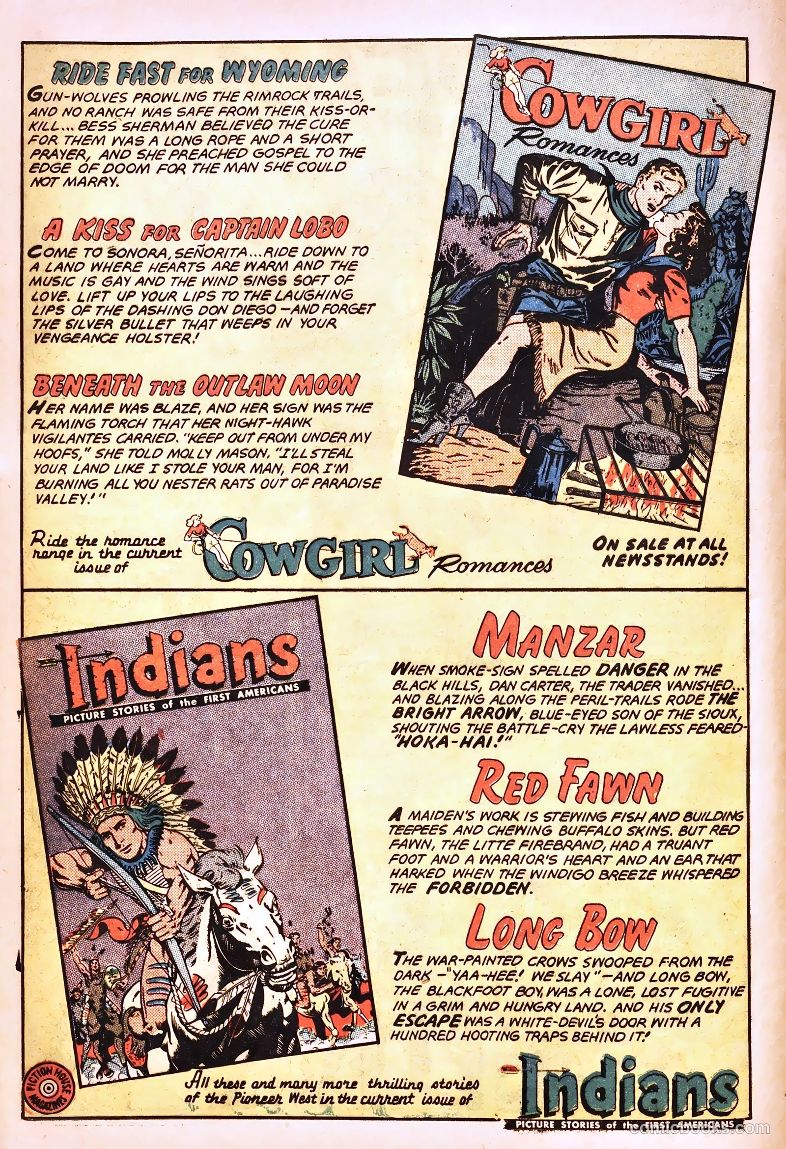 Pioneer West Romances #4 (1950) — page 12 of 37