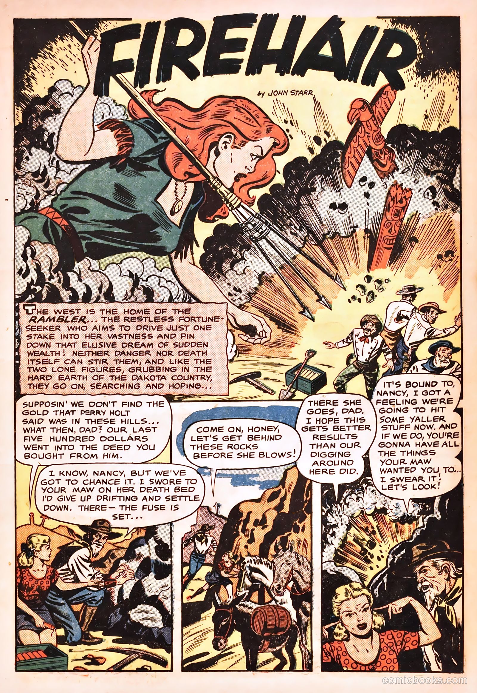 Pioneer West Romances #4 (1950) — page 13 of 37