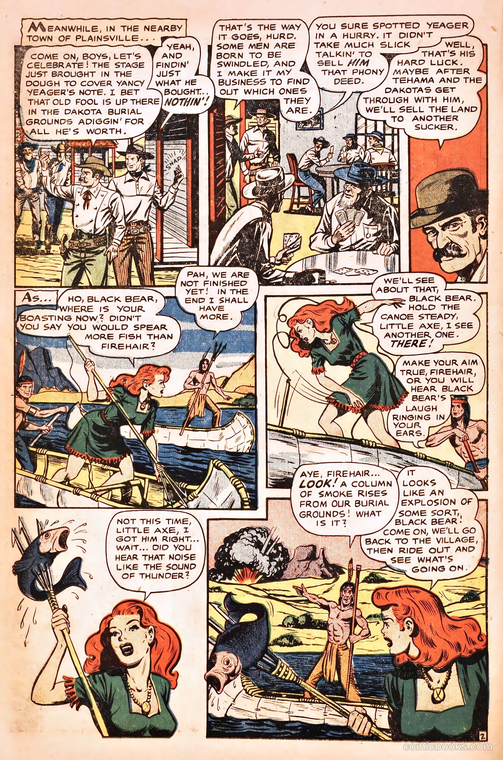 Pioneer West Romances #4 (1950) — page 14 of 37