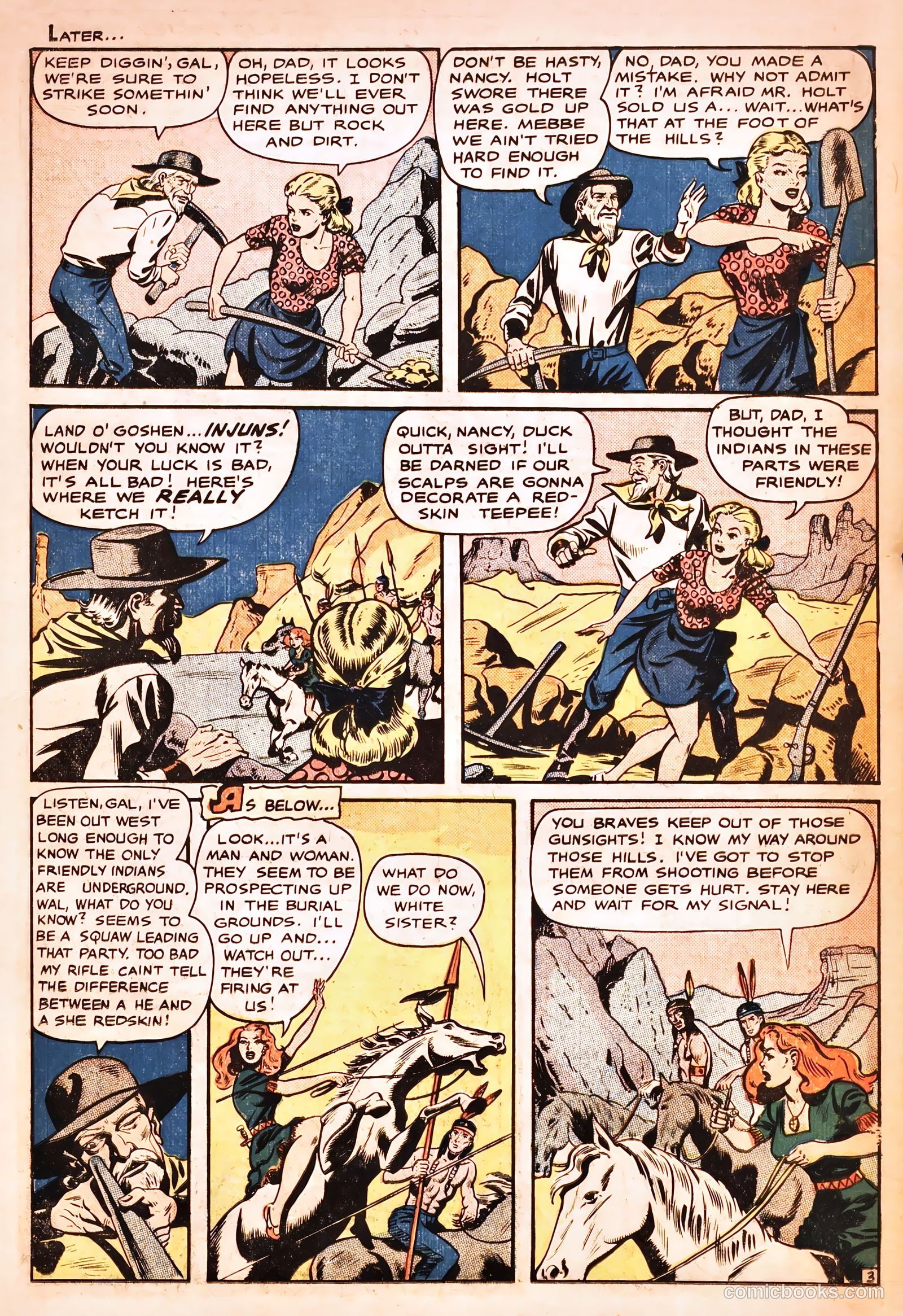 Pioneer West Romances #4 (1950) — page 15 of 37