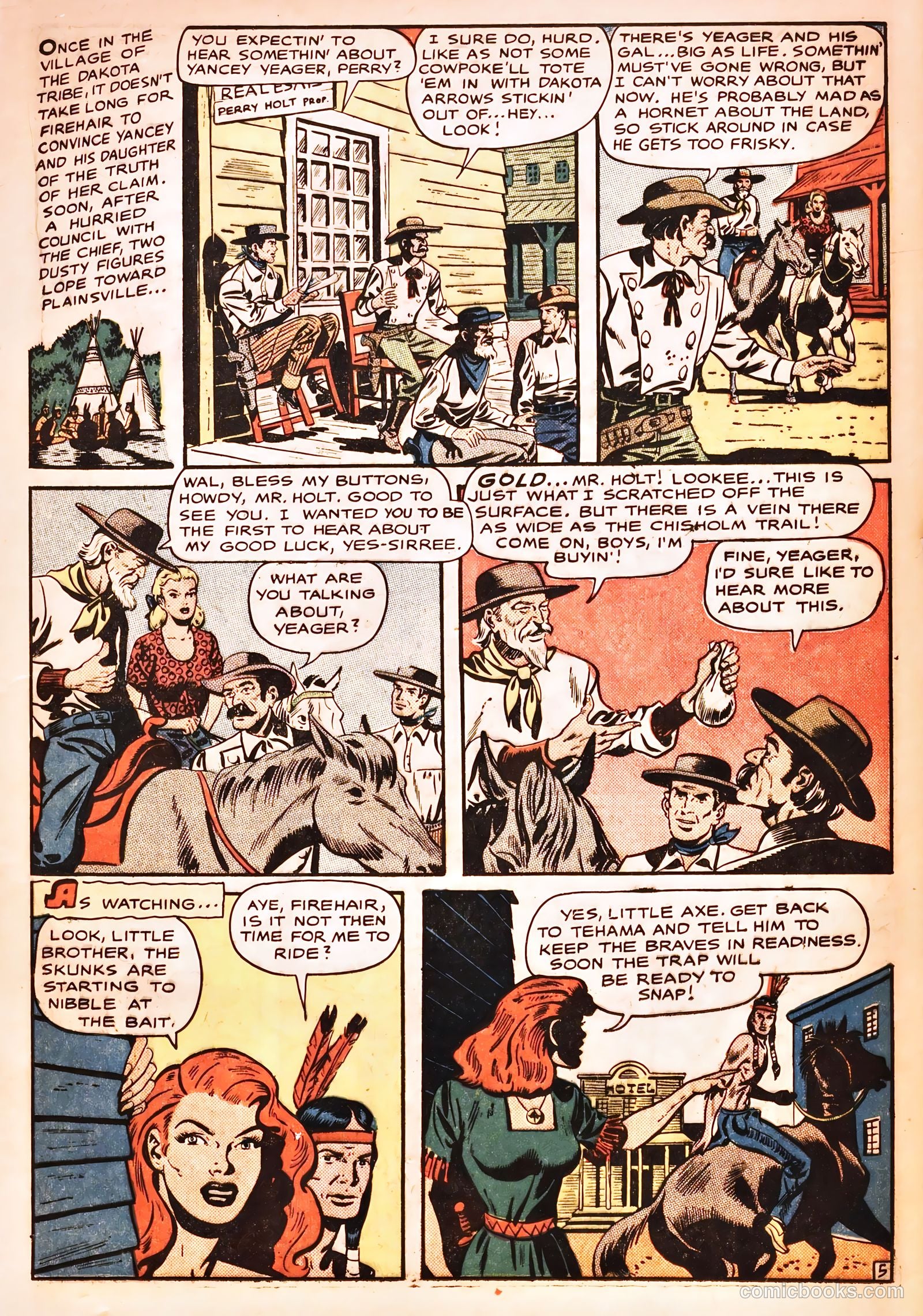 Pioneer West Romances #4 (1950) — page 17 of 37