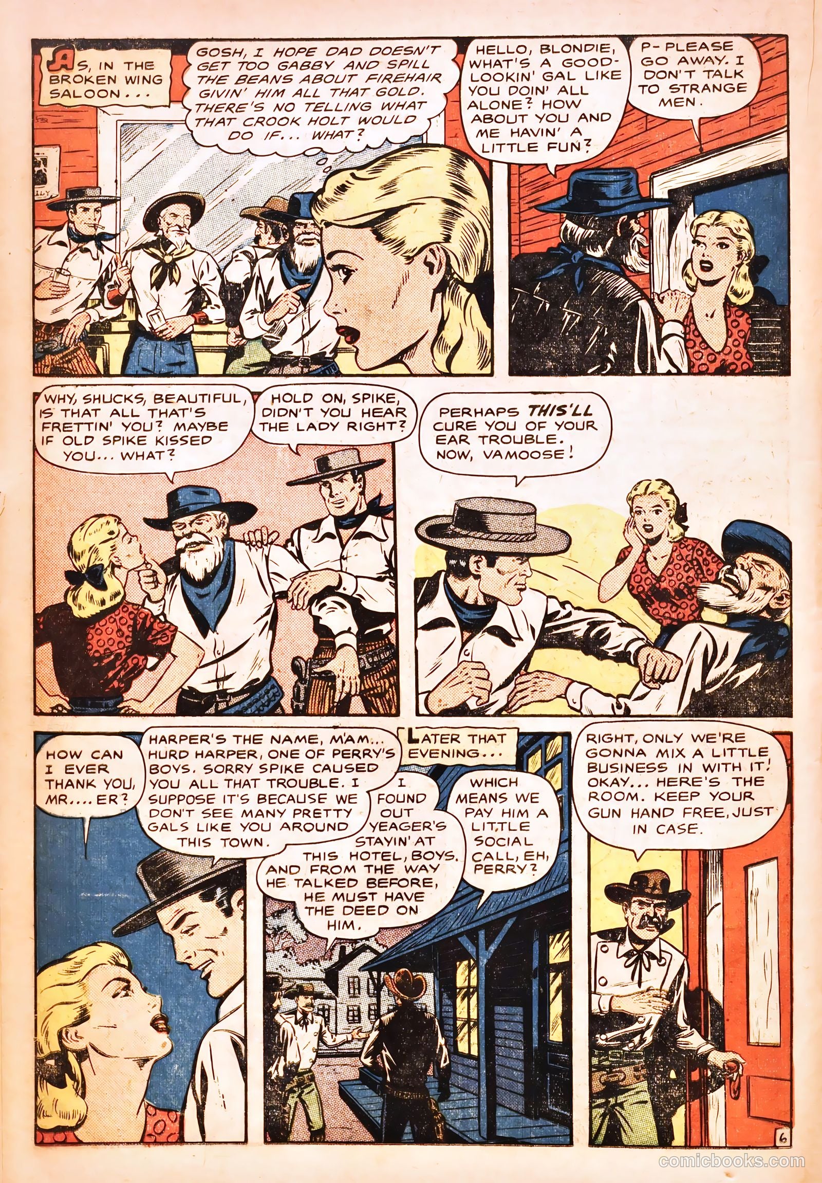 Pioneer West Romances #4 (1950) — page 18 of 37