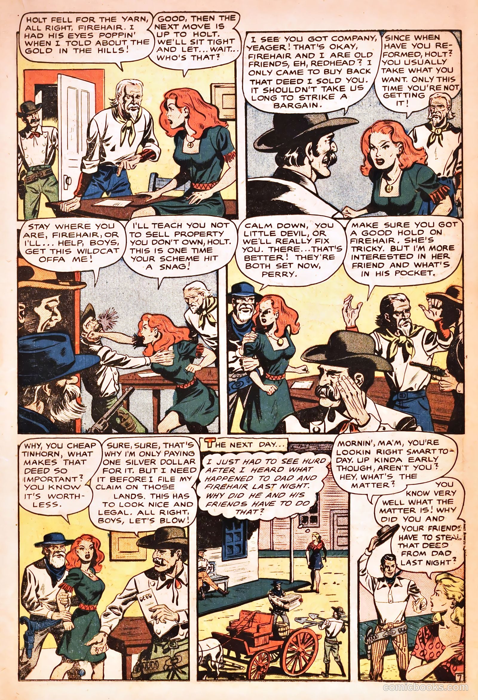 Pioneer West Romances #4 (1950) — page 19 of 37