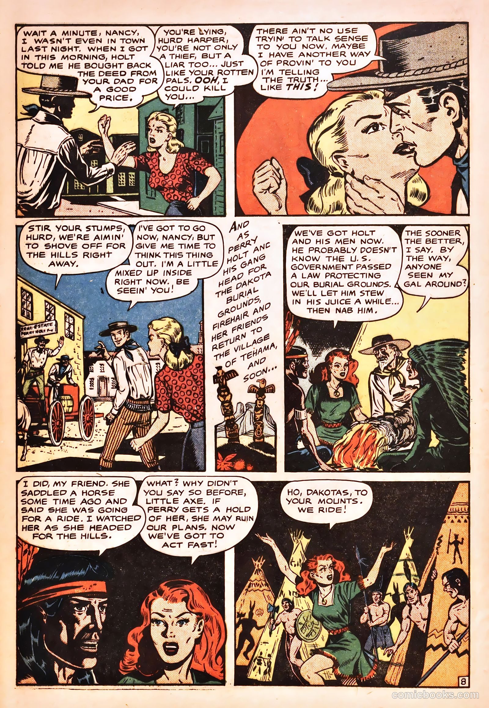 Pioneer West Romances #4 (1950) — page 20 of 37
