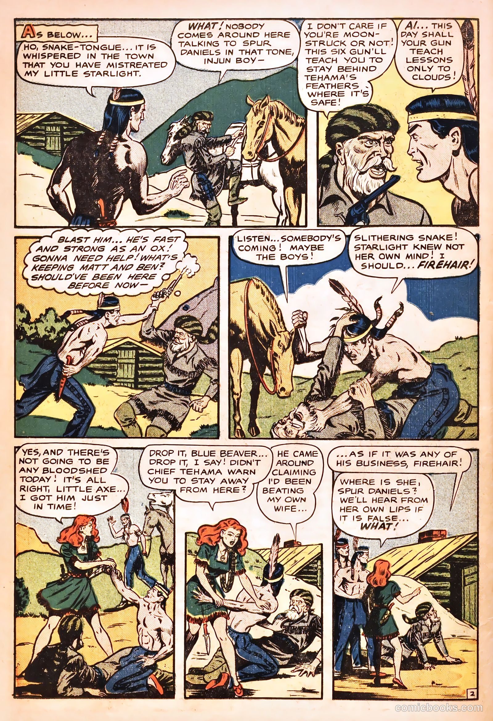 Pioneer West Romances #4 (1950) — page 26 of 37