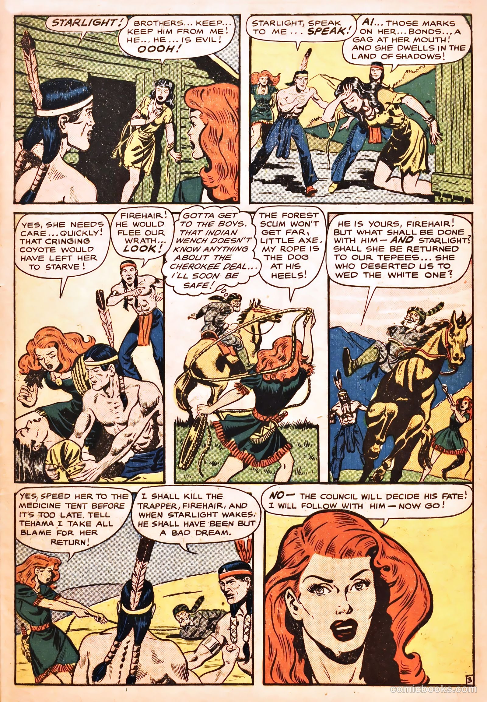 Pioneer West Romances #4 (1950) — page 27 of 37
