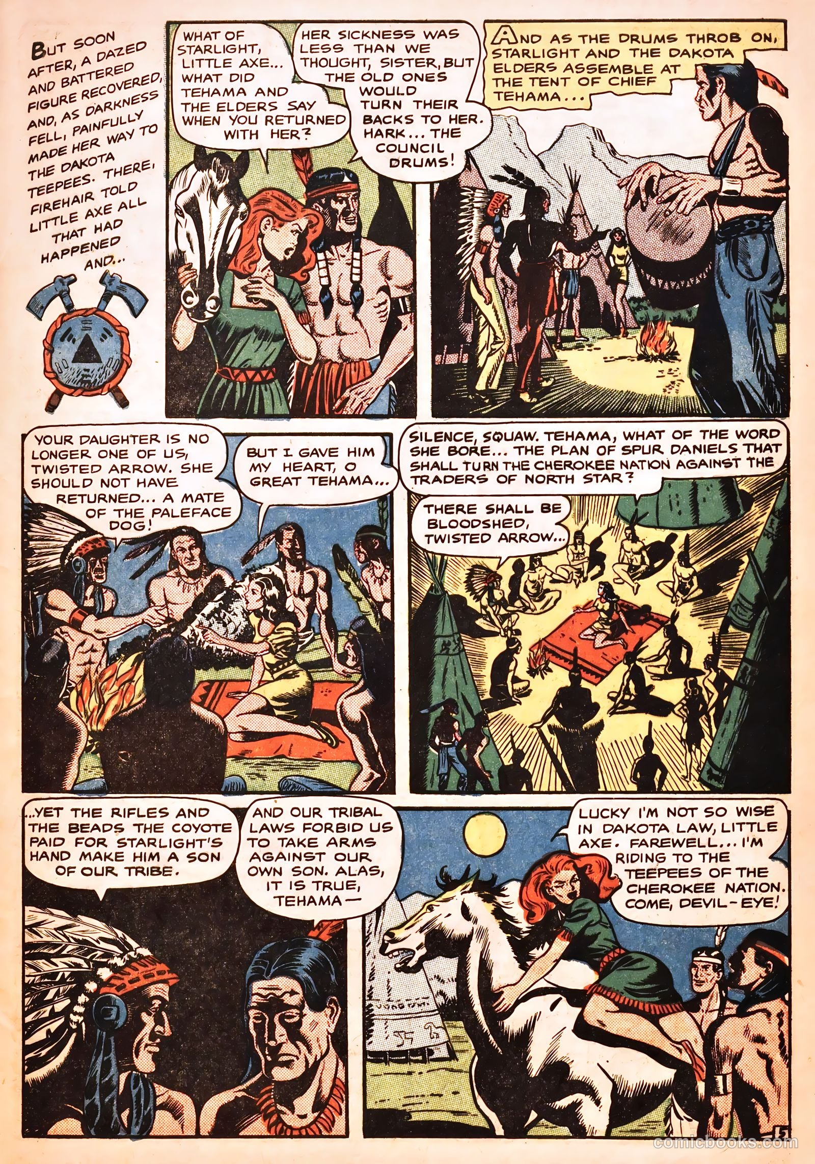 Pioneer West Romances #4 (1950) — page 29 of 37