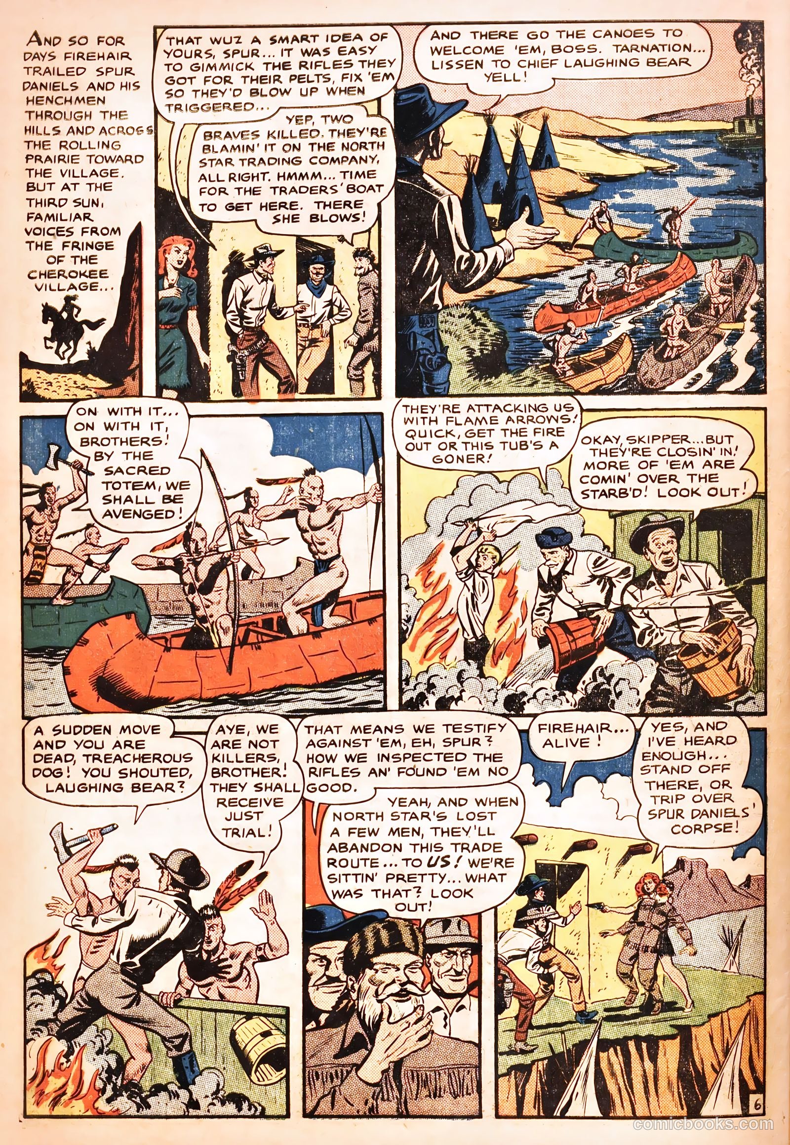 Pioneer West Romances #4 (1950) — page 30 of 37