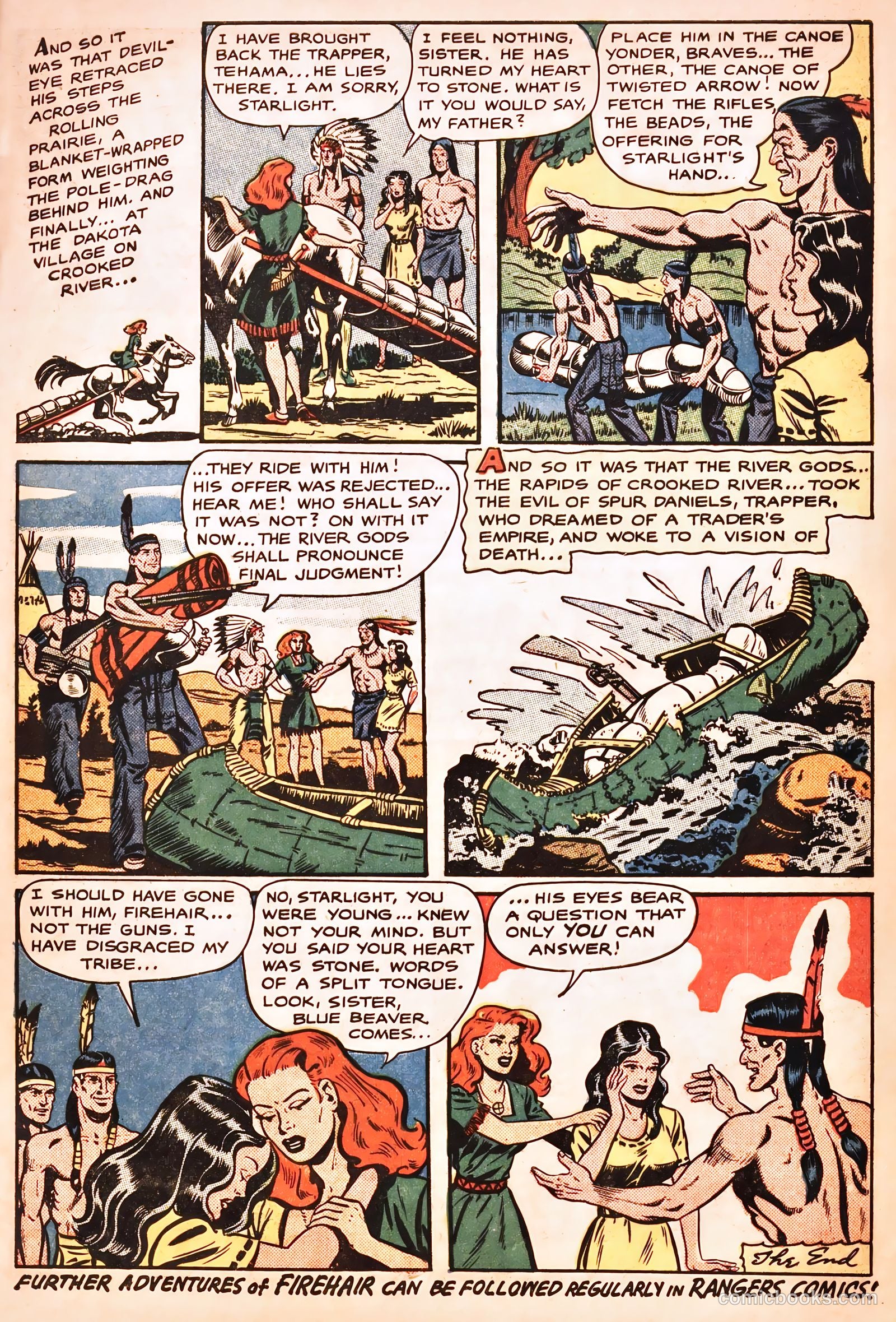 Pioneer West Romances #4 (1950) — page 33 of 37