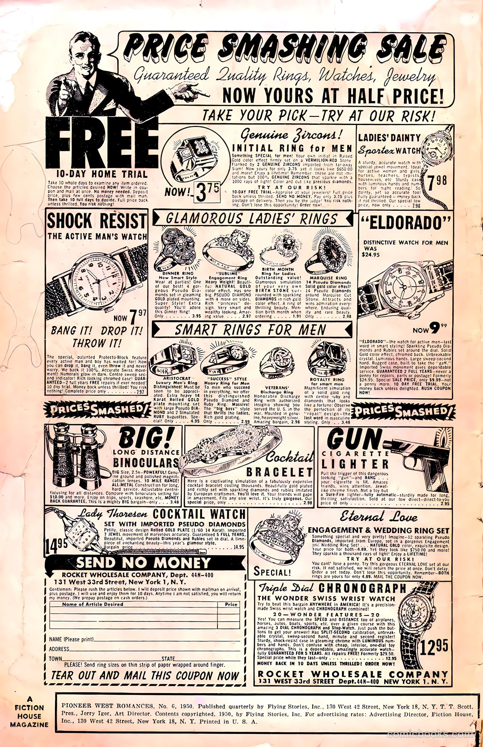 Pioneer West Romances #6 (1950) — page 2 of 36