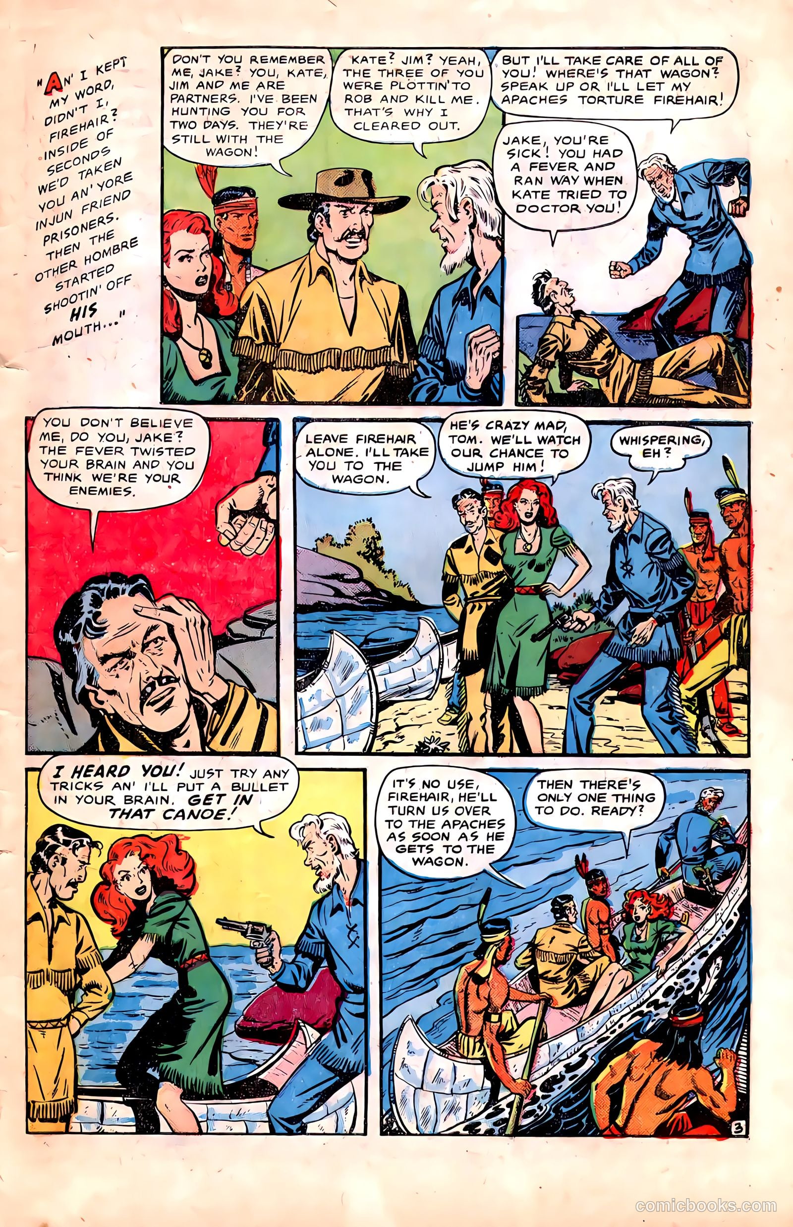 Pioneer West Romances #6 (1950) — page 5 of 36