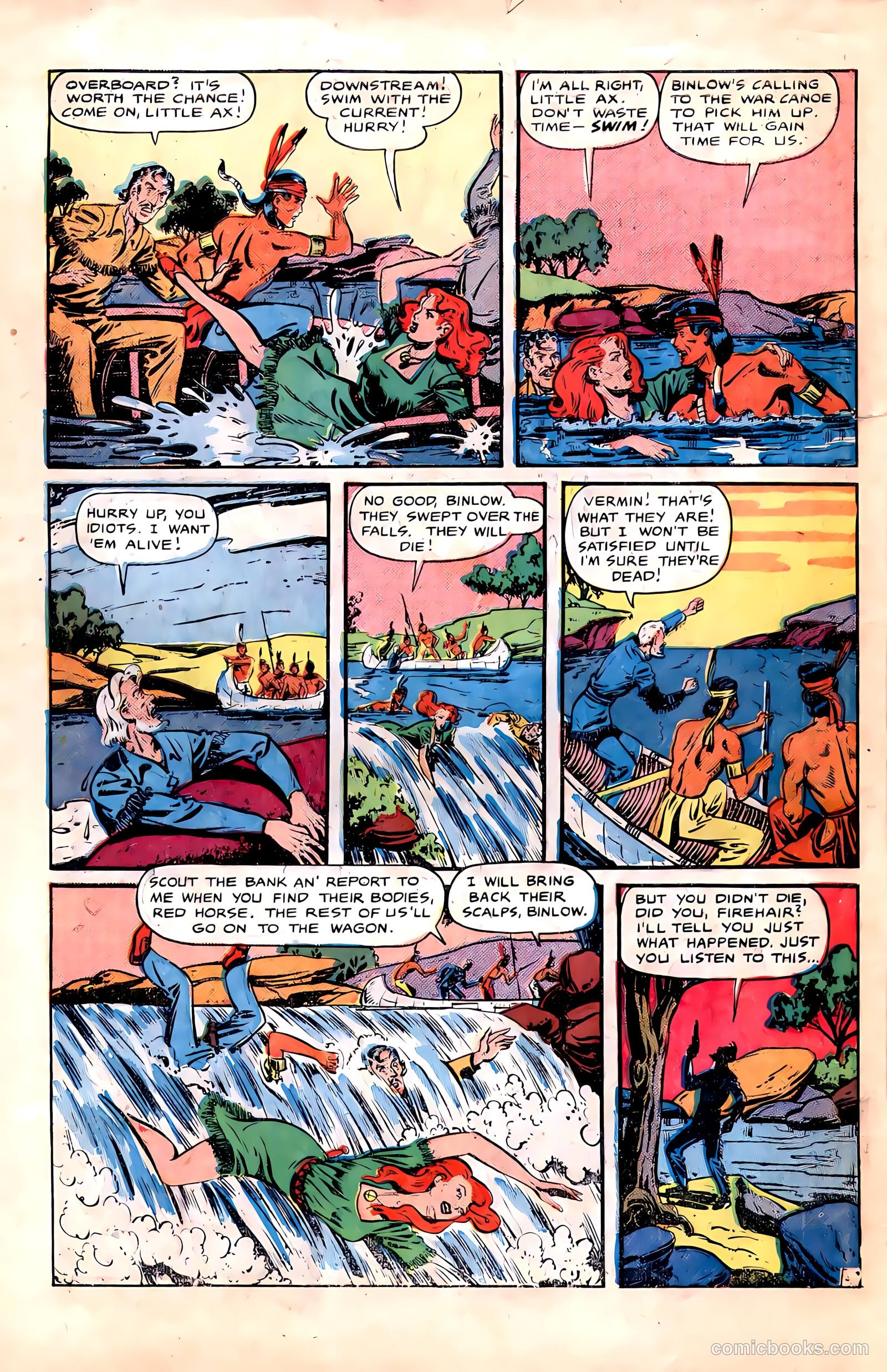 Pioneer West Romances #6 (1950) — page 6 of 36