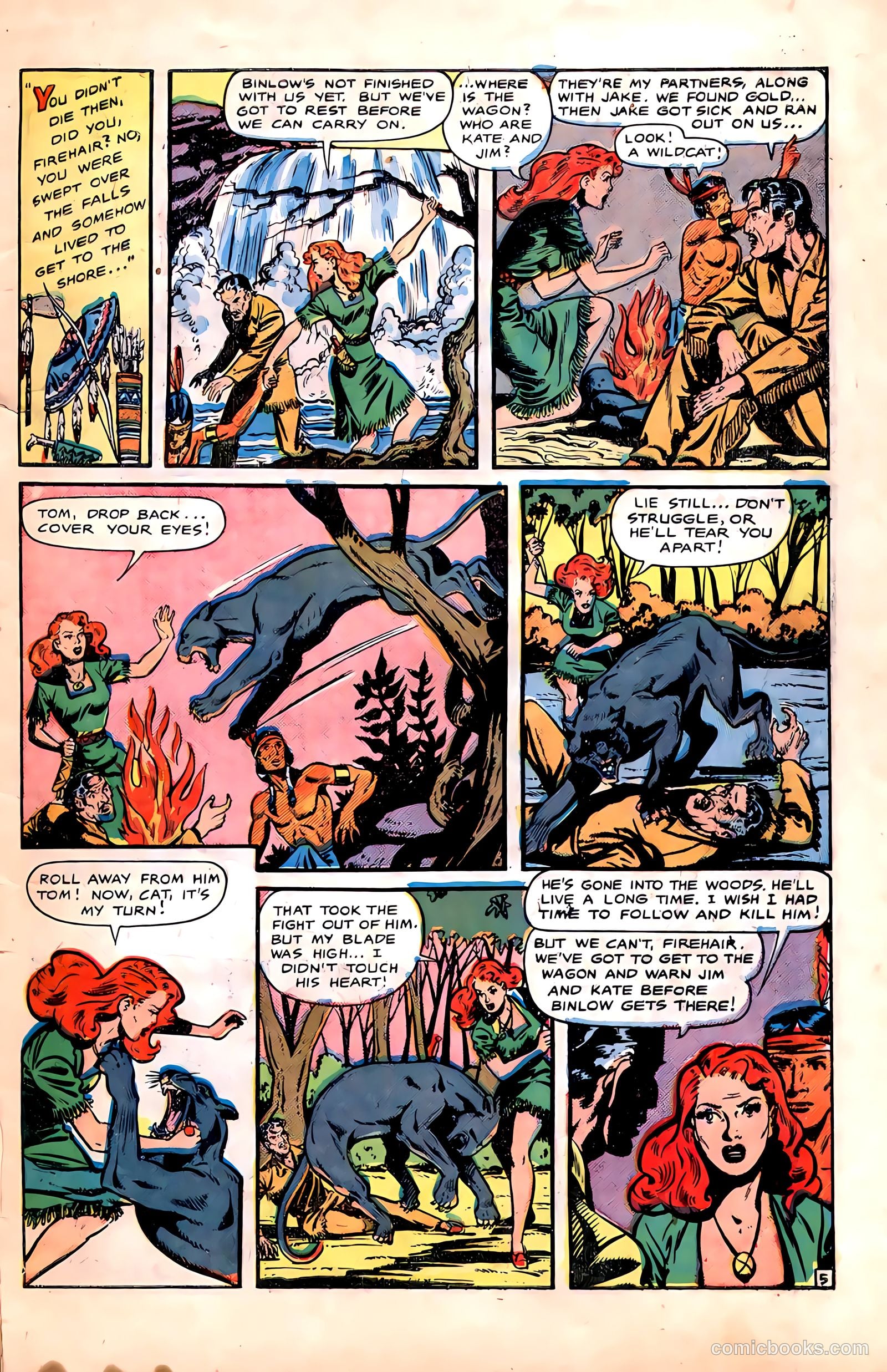 Pioneer West Romances #6 (1950) — page 7 of 36