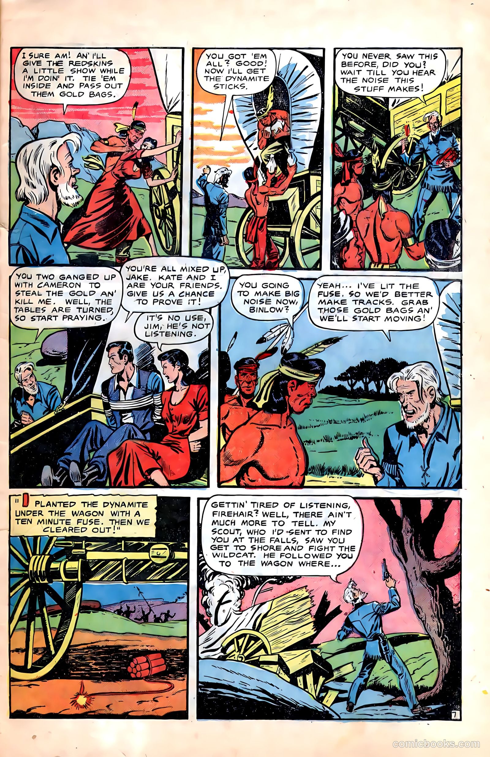 Pioneer West Romances #6 (1950) — page 9 of 36