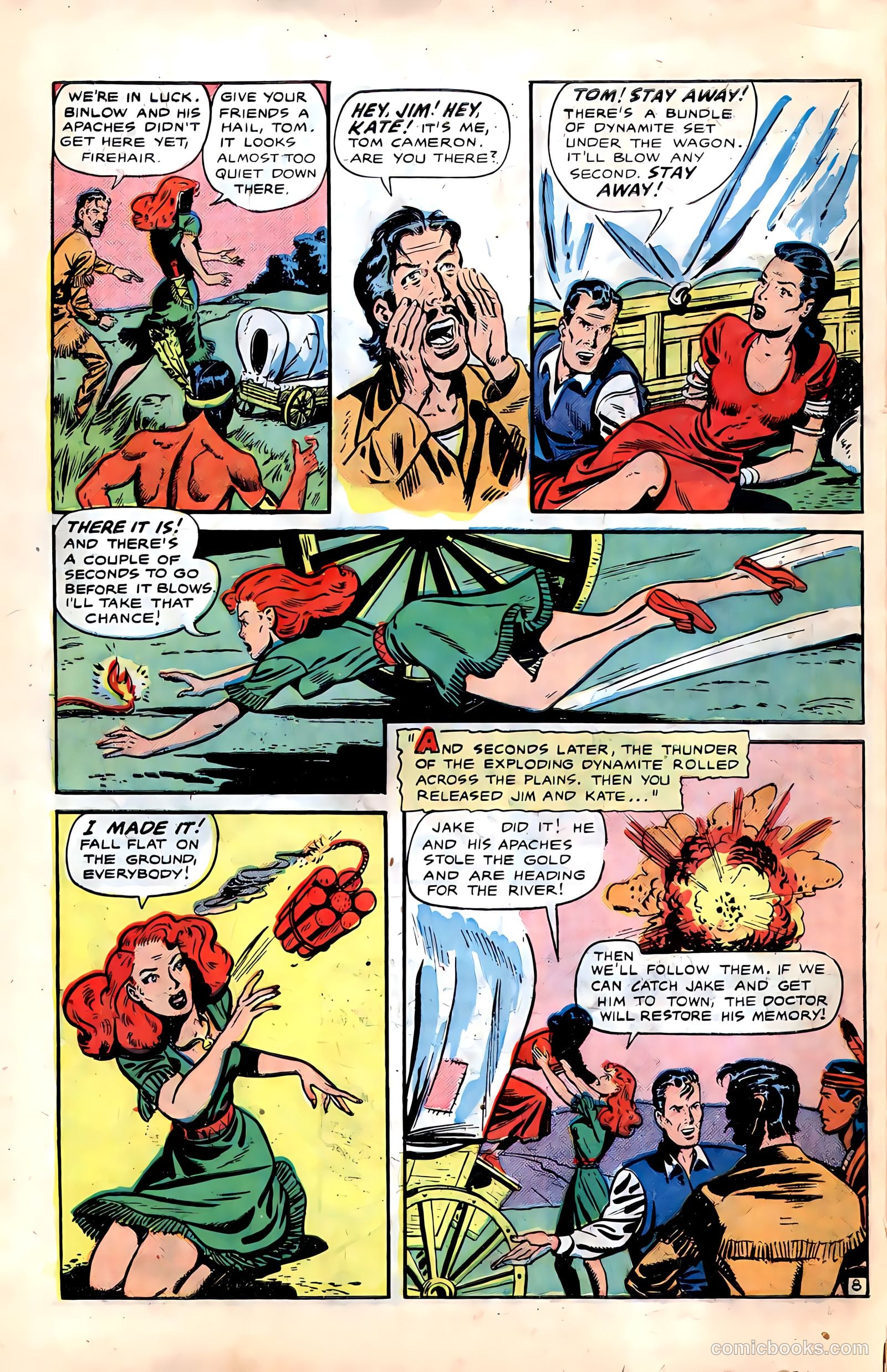 Pioneer West Romances #6 (1950) — page 10 of 36