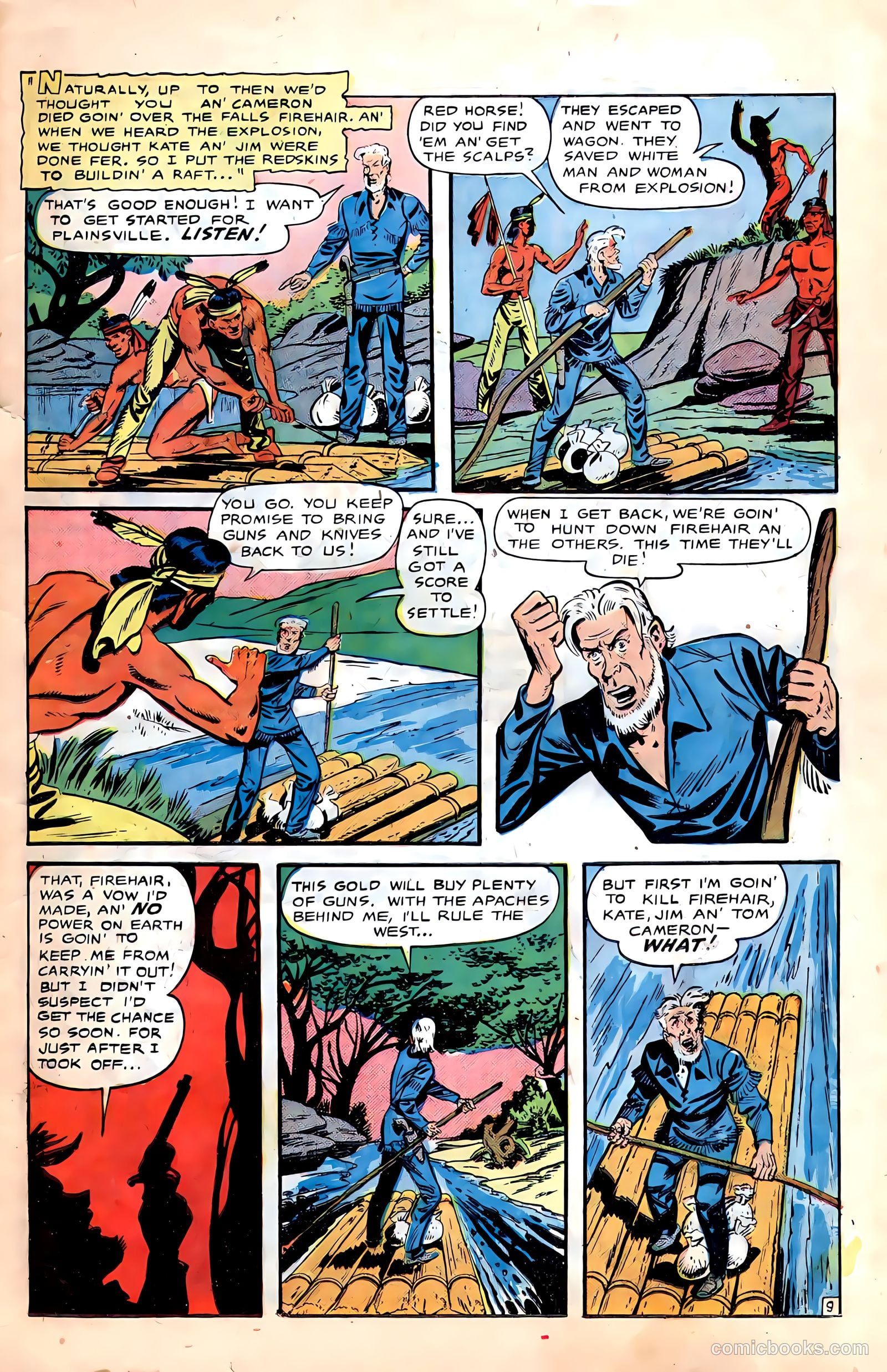 Pioneer West Romances #6 (1950) — page 11 of 36