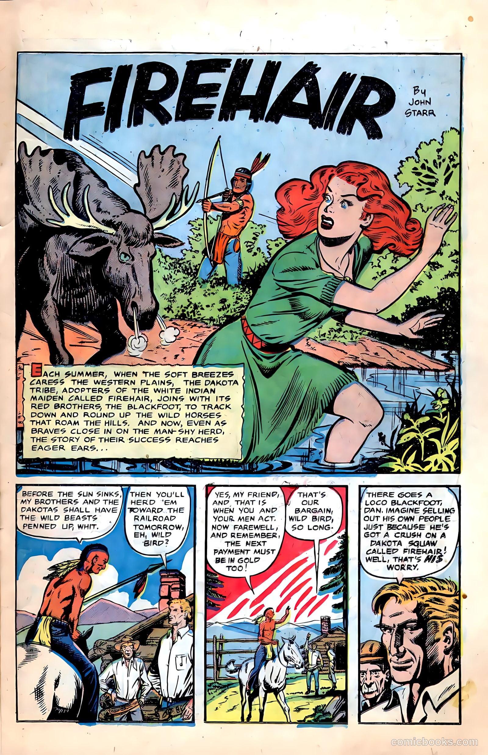Pioneer West Romances #6 (1950) — page 15 of 36