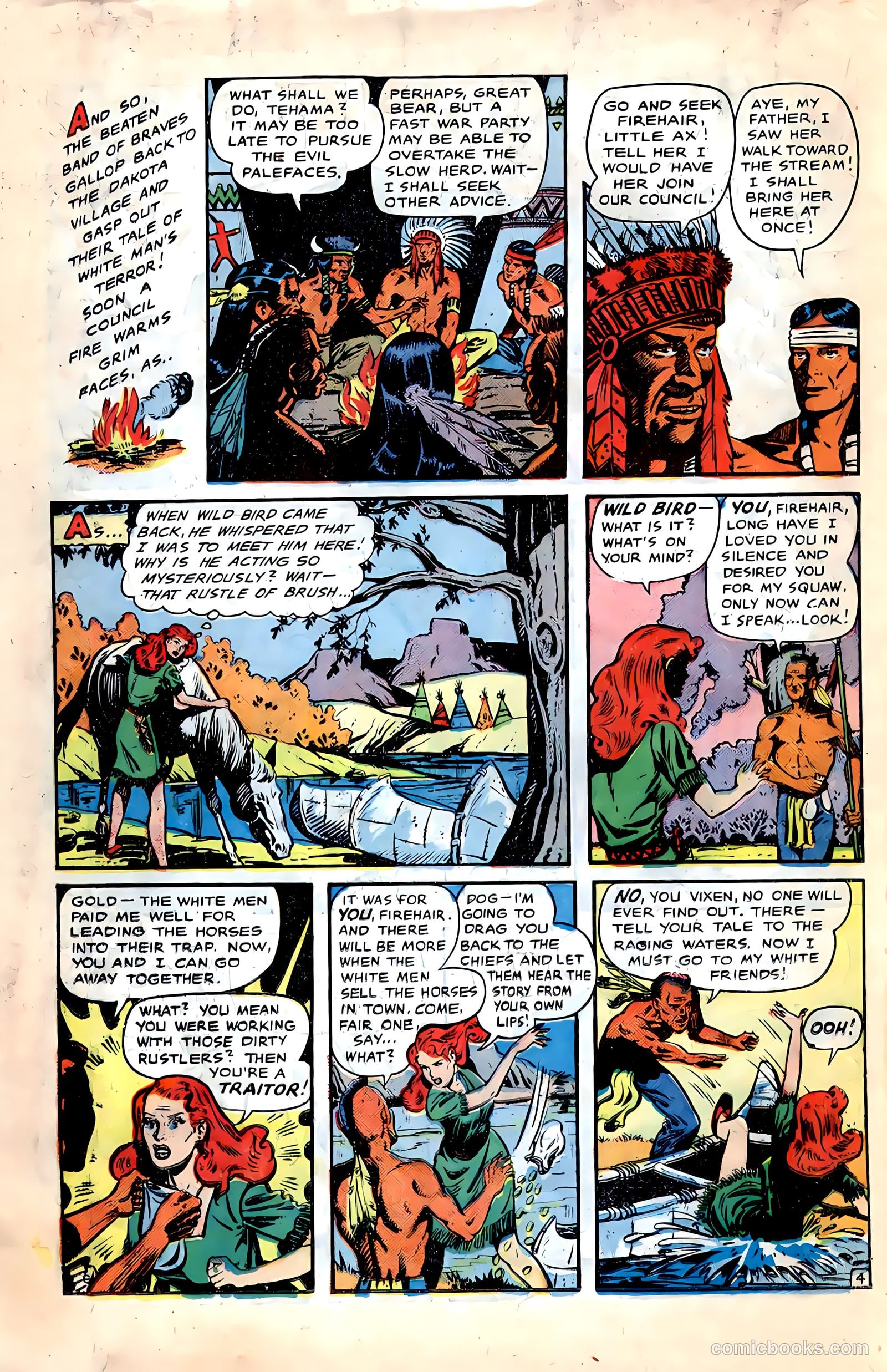 Pioneer West Romances #6 (1950) — page 18 of 36