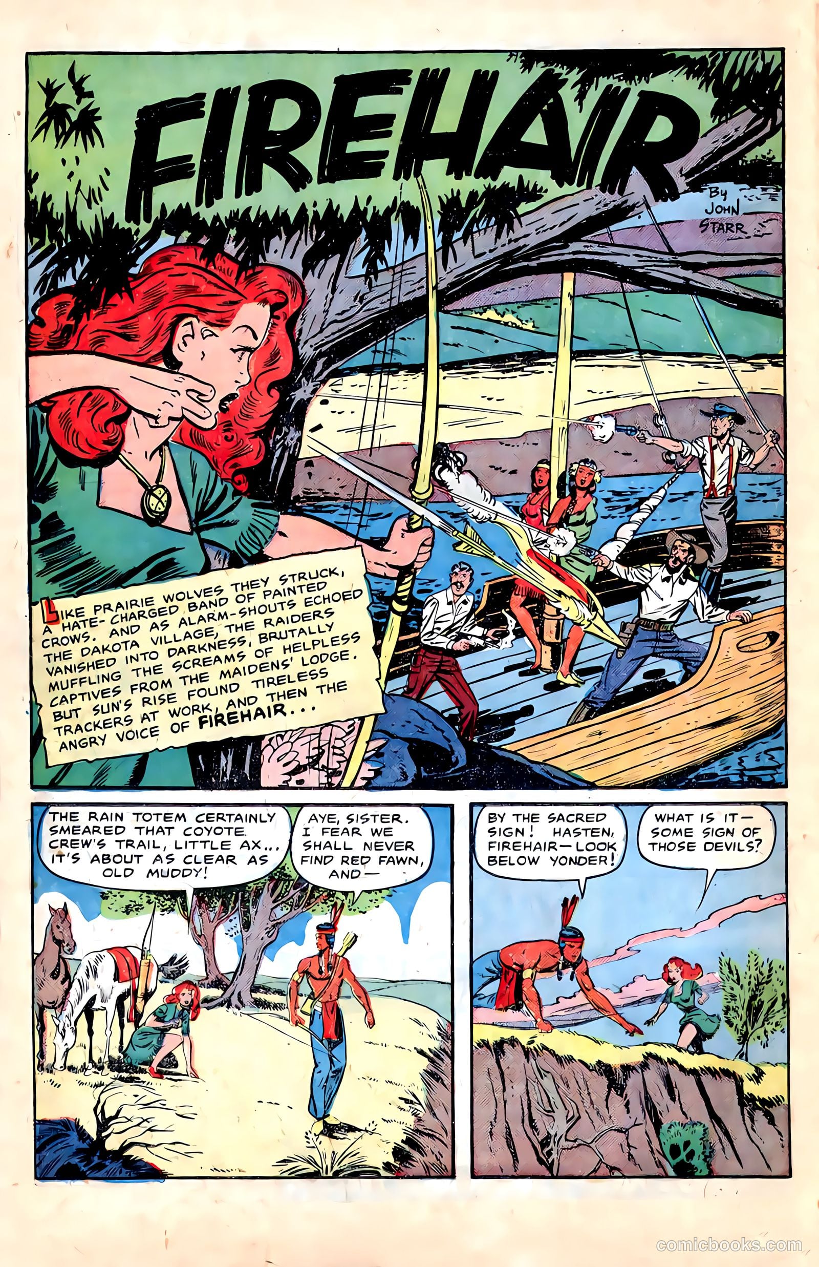 Pioneer West Romances #6 (1950) — page 24 of 36