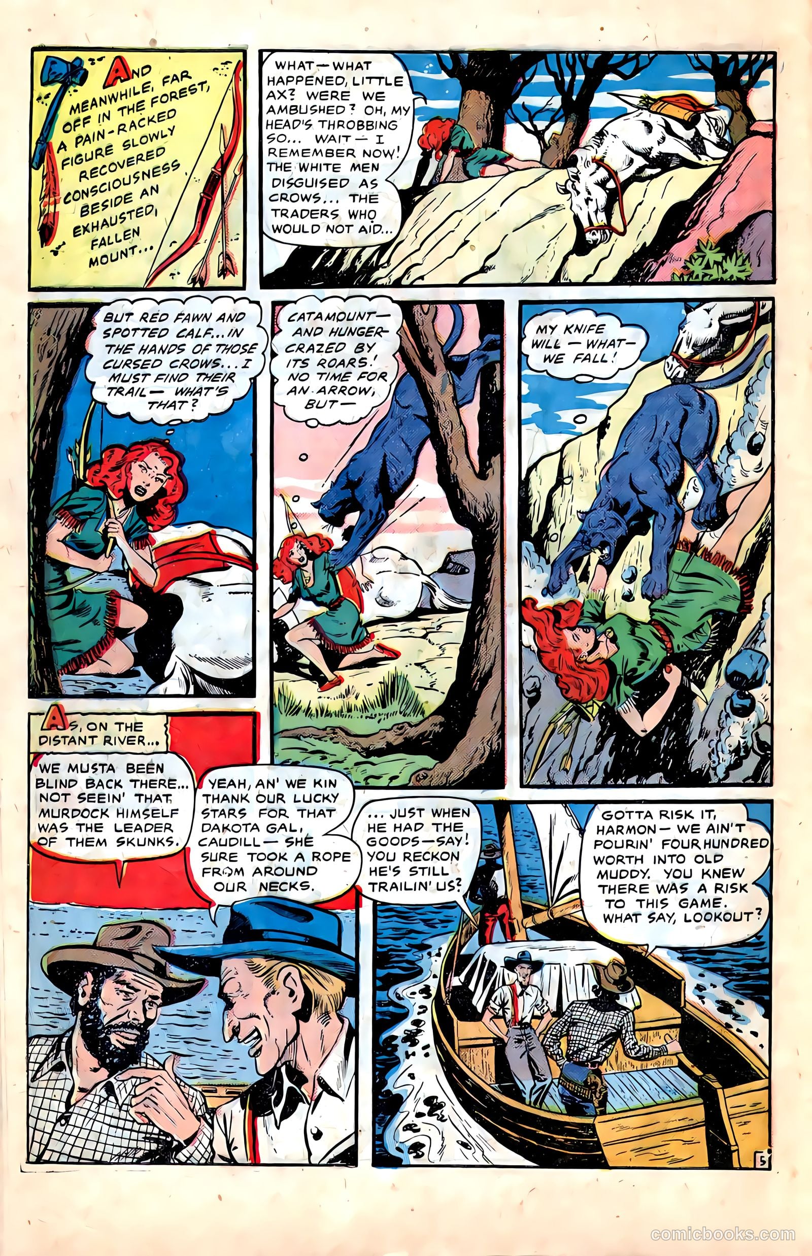Pioneer West Romances #6 (1950) — page 28 of 36