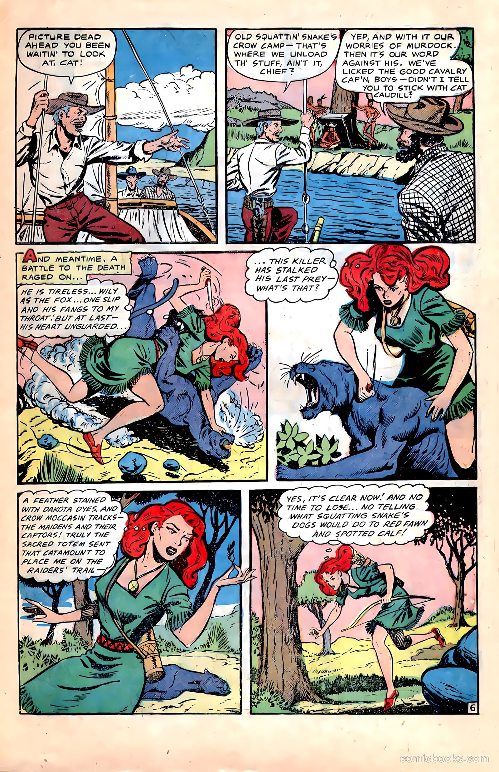 Pioneer West Romances #6 (1950) — page 29 of 36