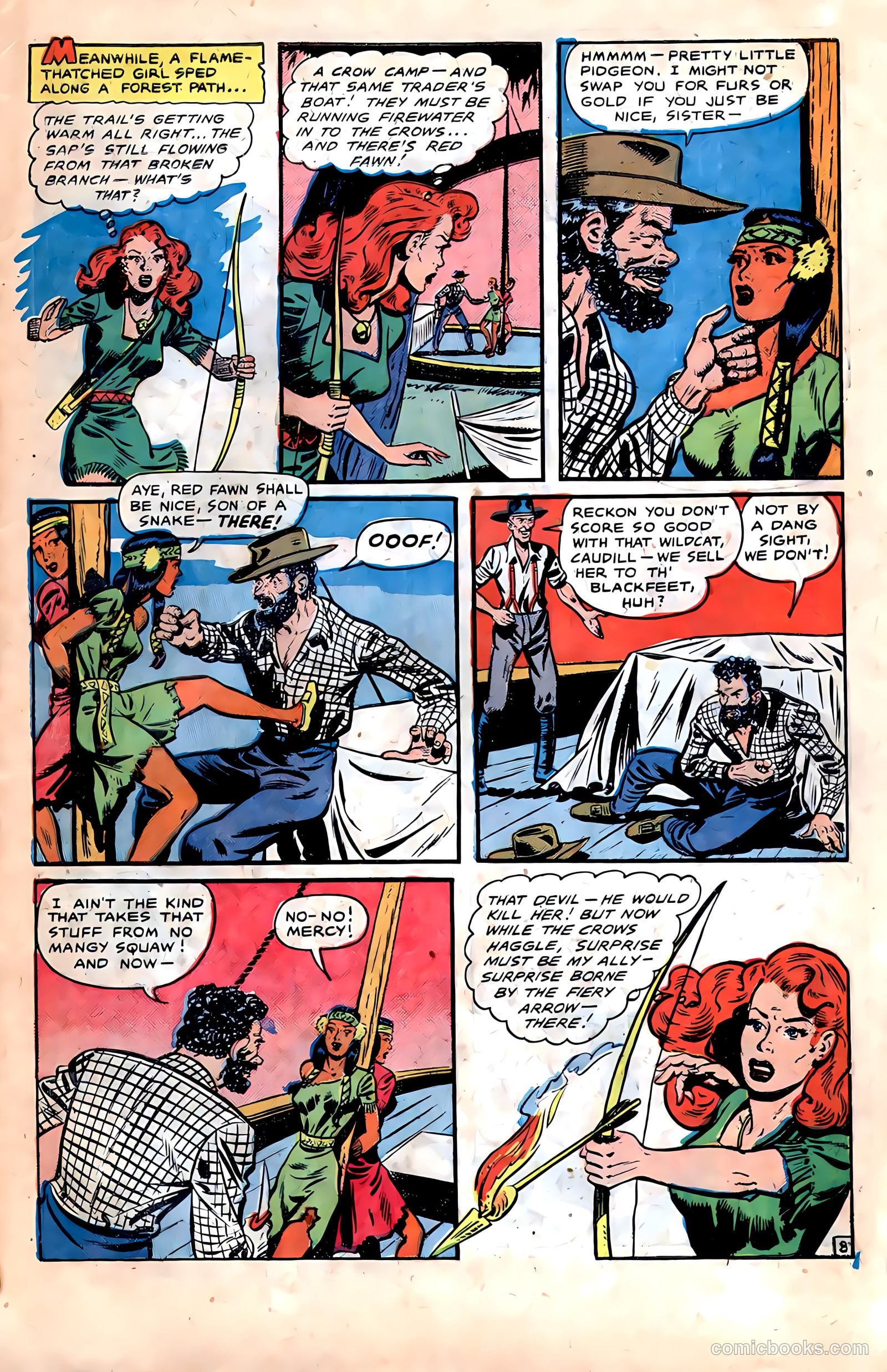 Pioneer West Romances #6 (1950) — page 31 of 36