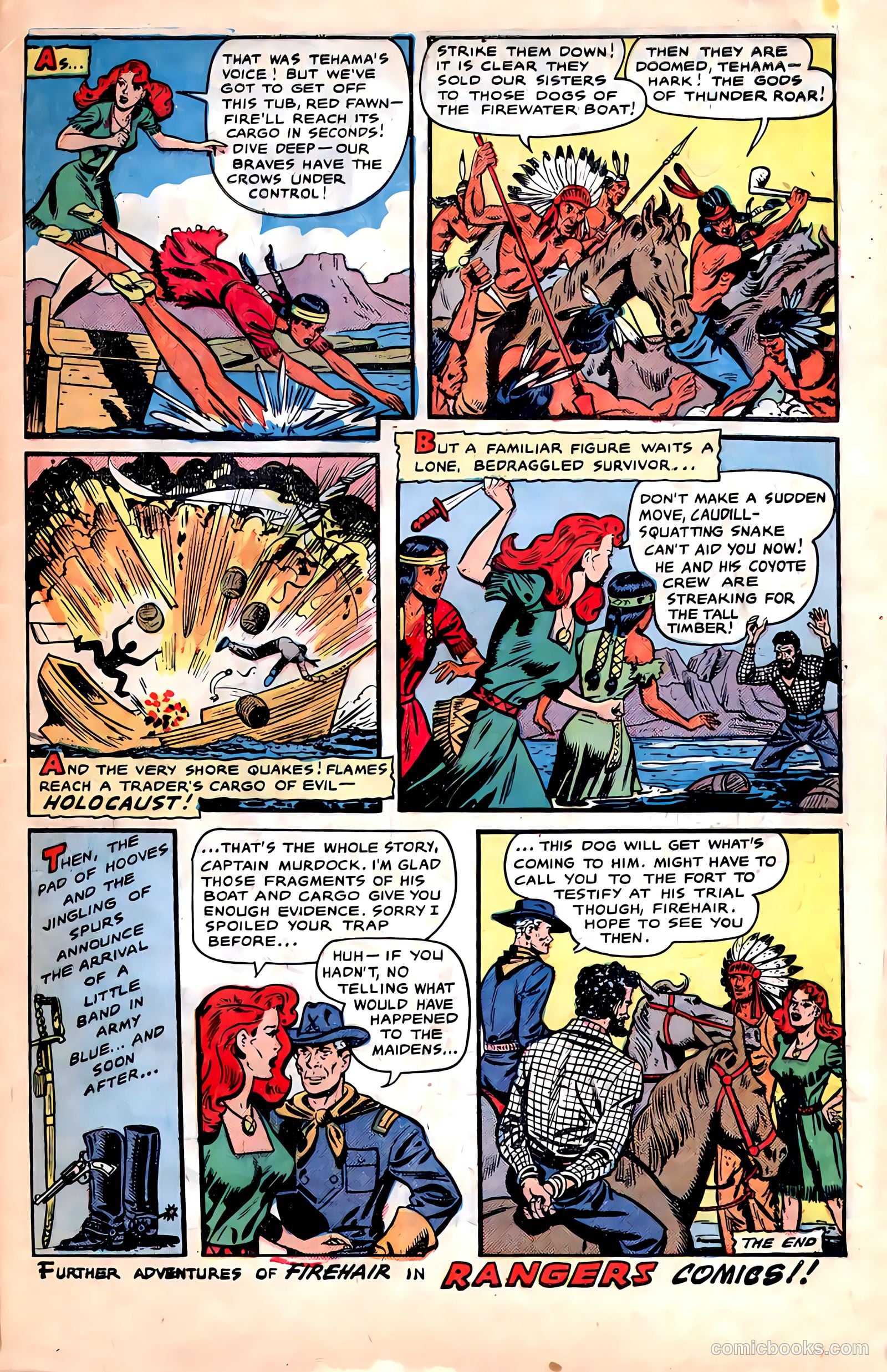 Pioneer West Romances #6 (1950) — page 33 of 36