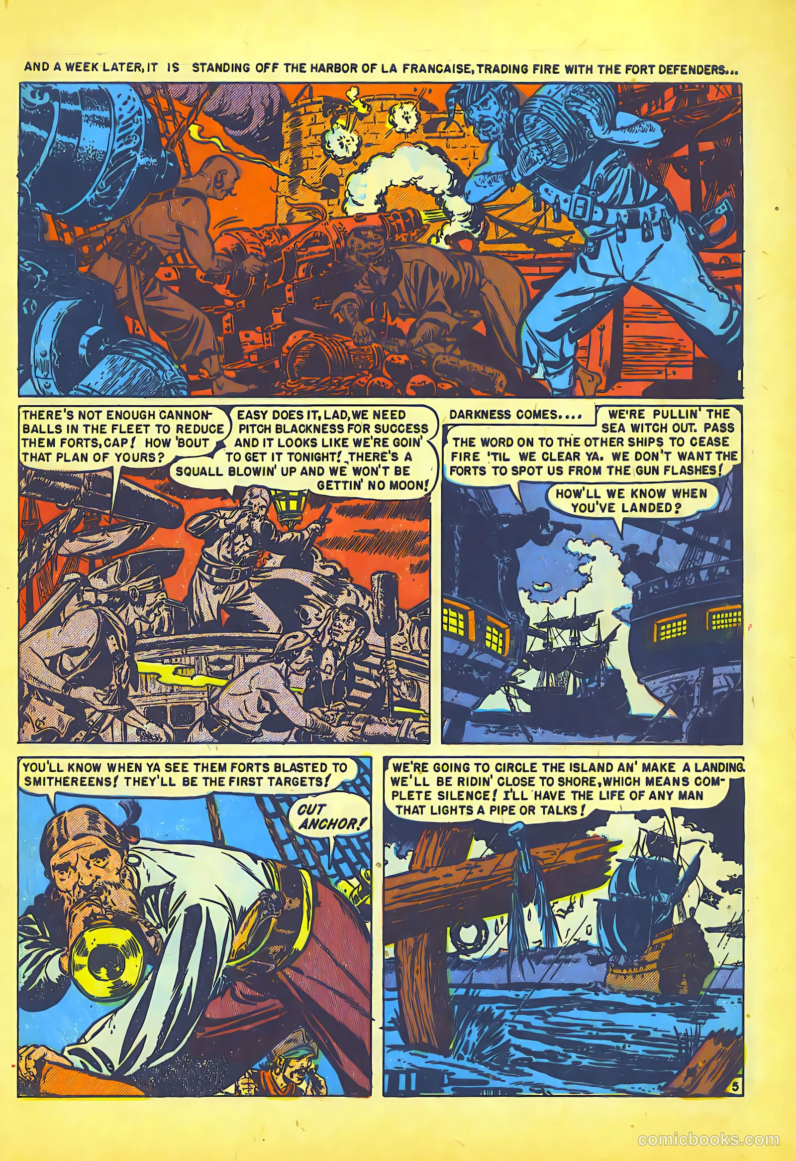 Pirates Comics #1 (1950) — page 7 of 52