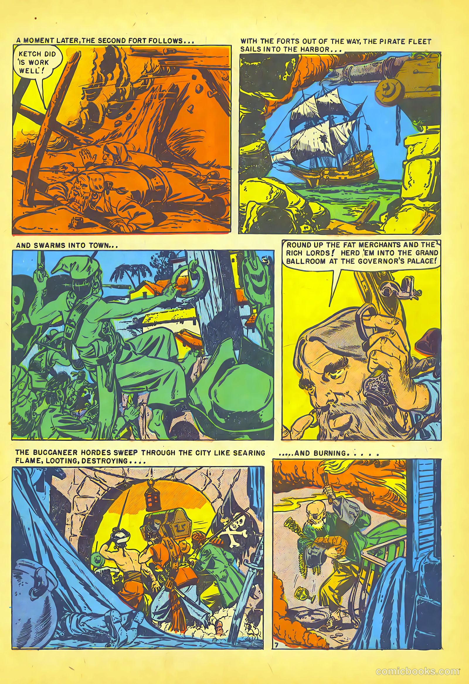 Pirates Comics #1 (1950) — page 9 of 52