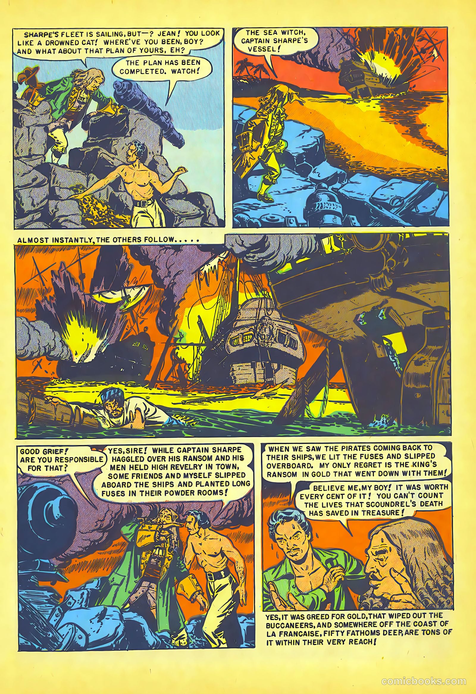 Pirates Comics #1 (1950) — page 11 of 52