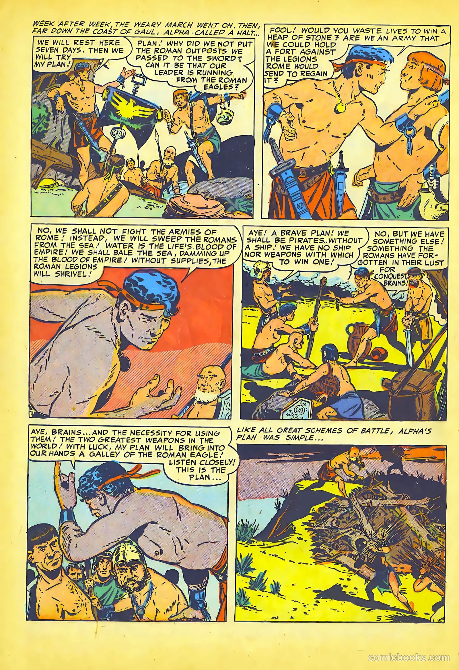 Pirates Comics #1 (1950) — page 16 of 52