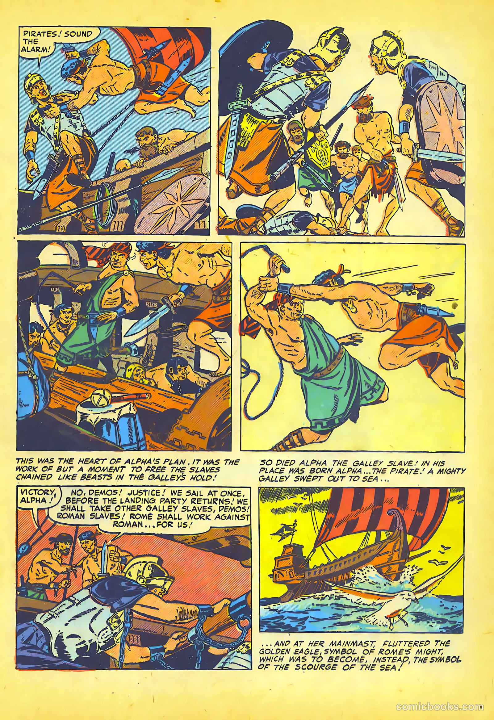 Pirates Comics #1 (1950) — page 19 of 52