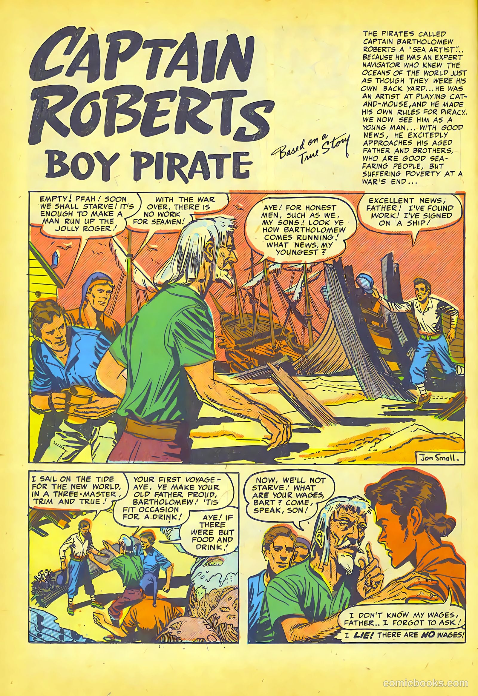 Pirates Comics #1 (1950) — page 20 of 52