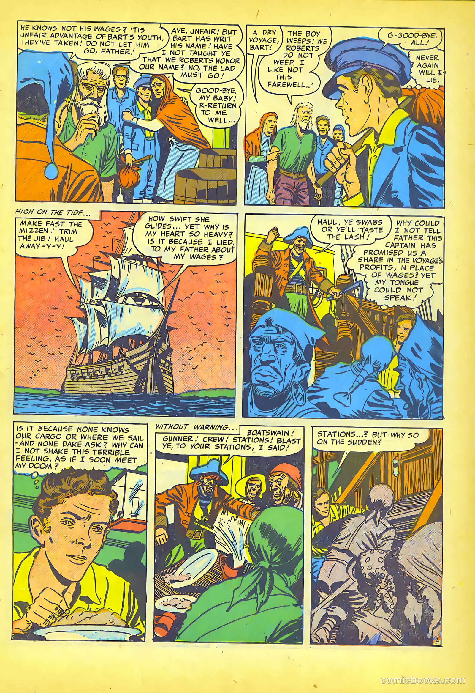 Pirates Comics #1 (1950) — page 21 of 52