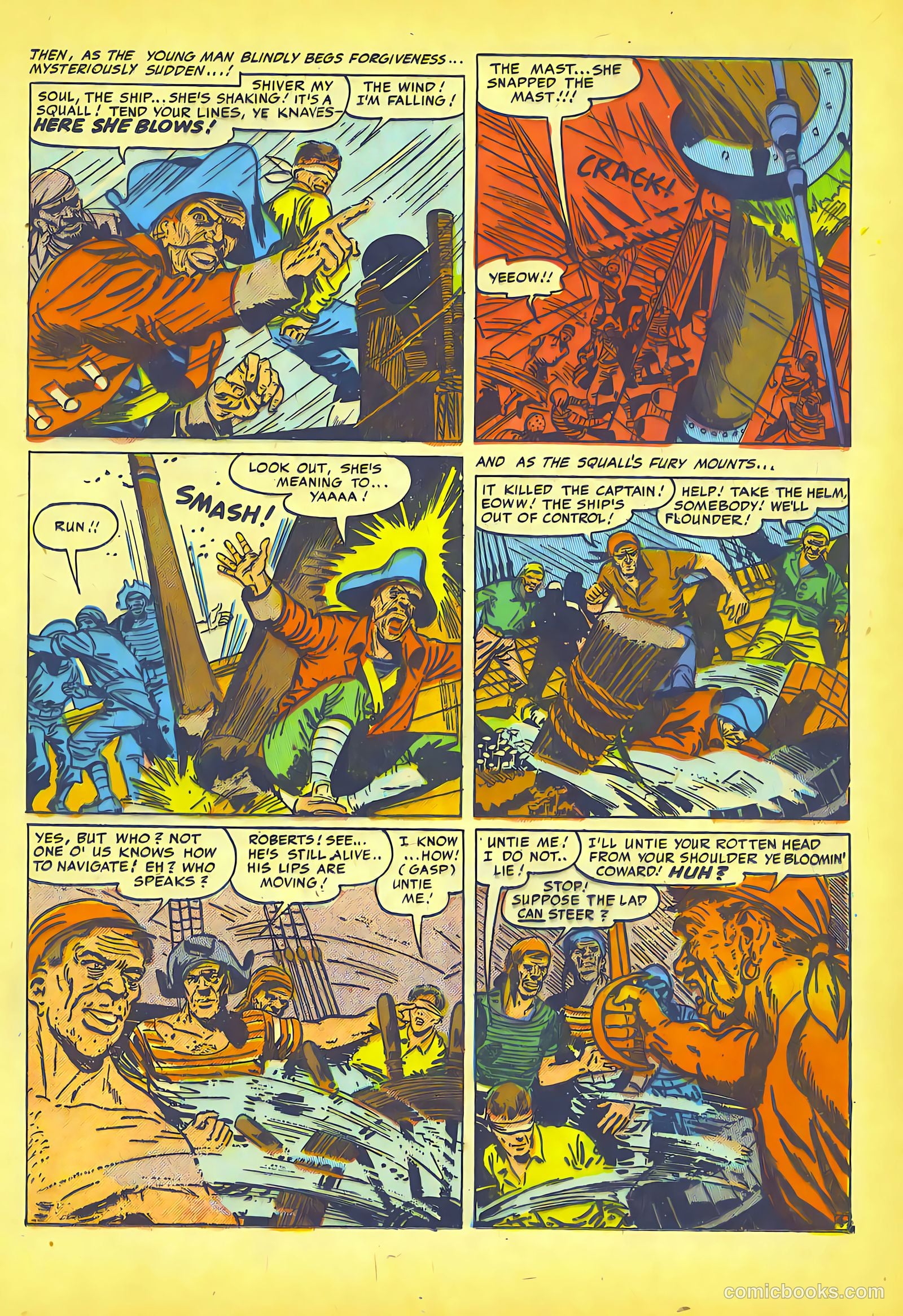 Pirates Comics #1 (1950) — page 23 of 52