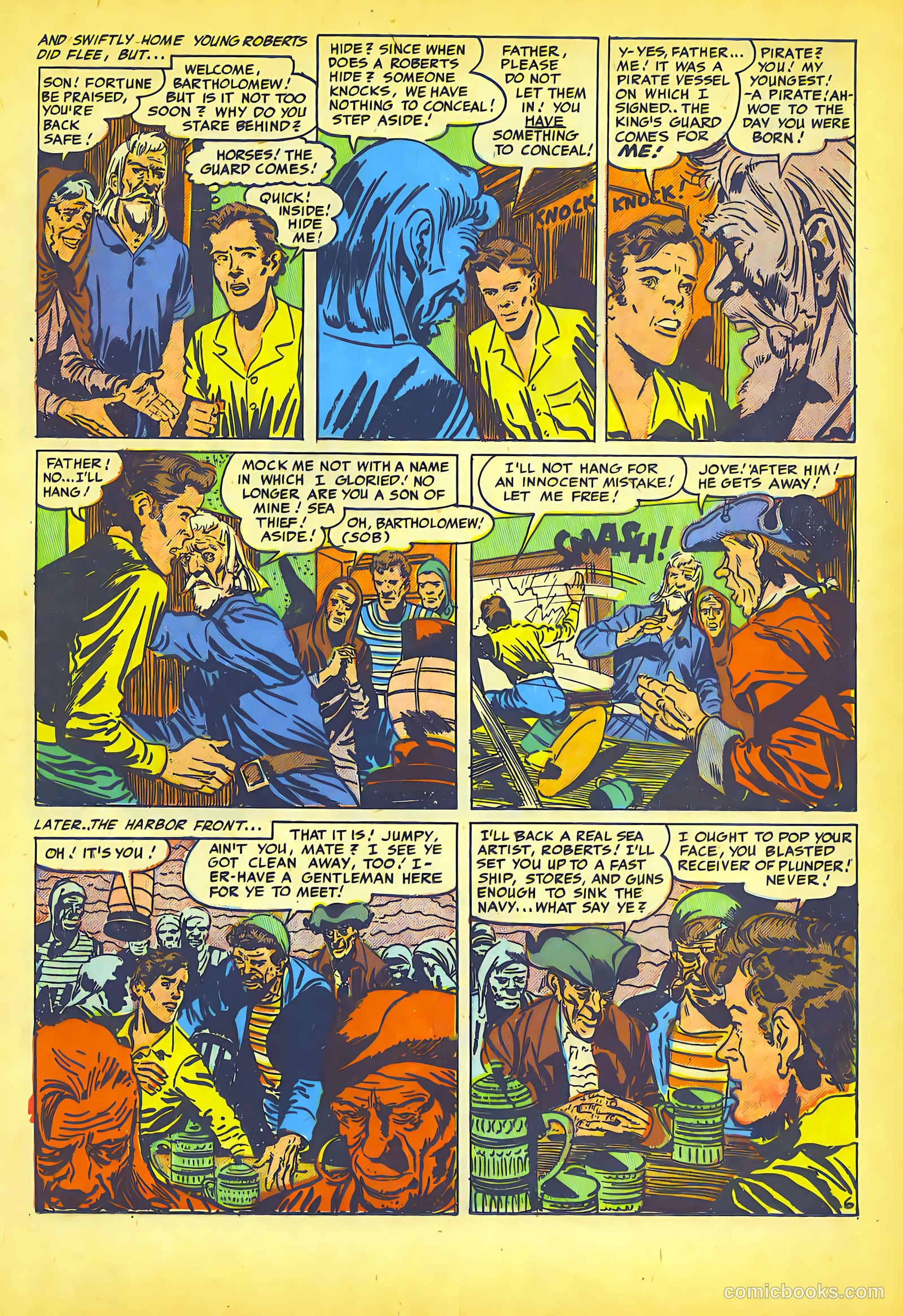 Pirates Comics #1 (1950) — page 25 of 52