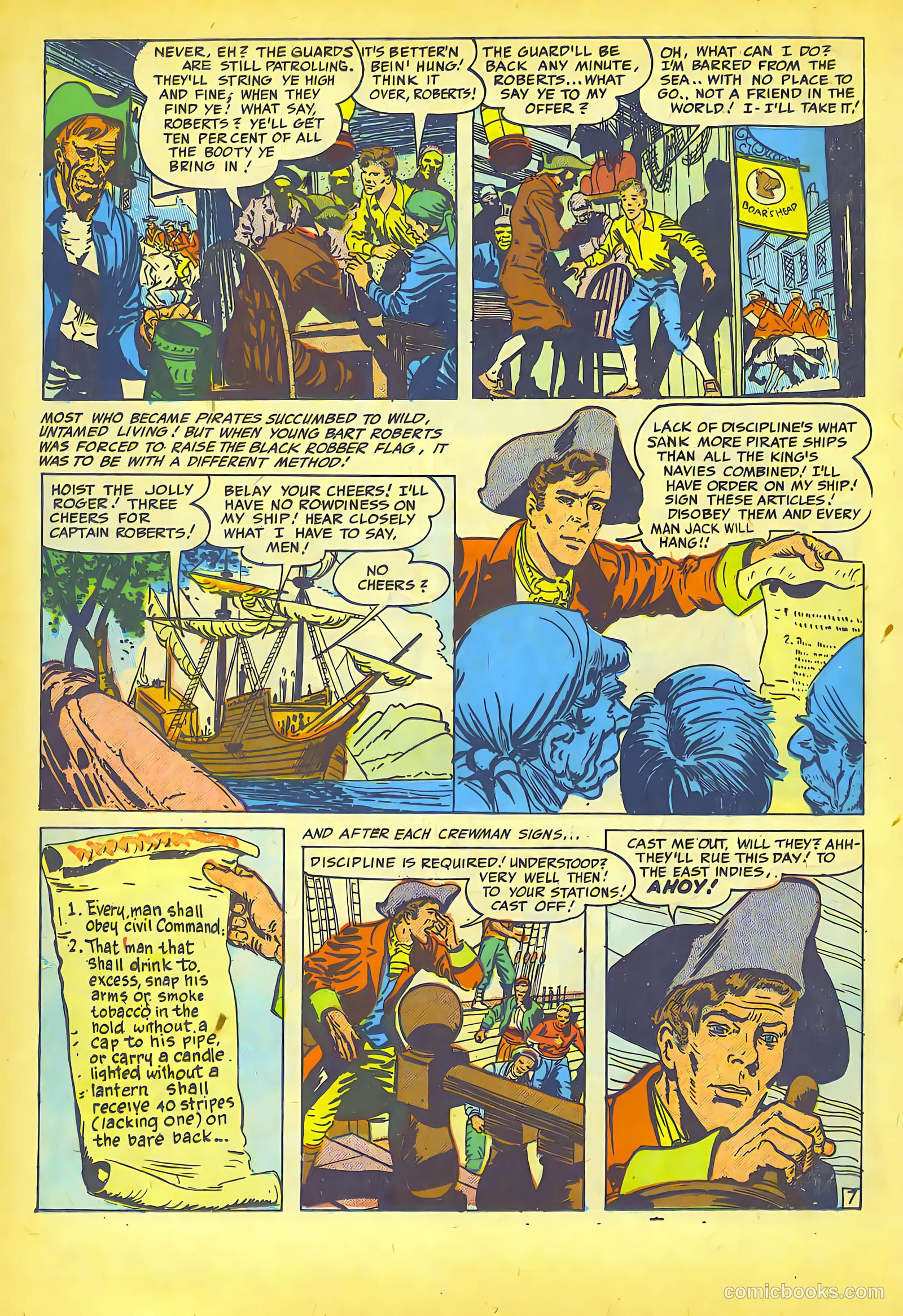 Pirates Comics #1 (1950) — page 26 of 52