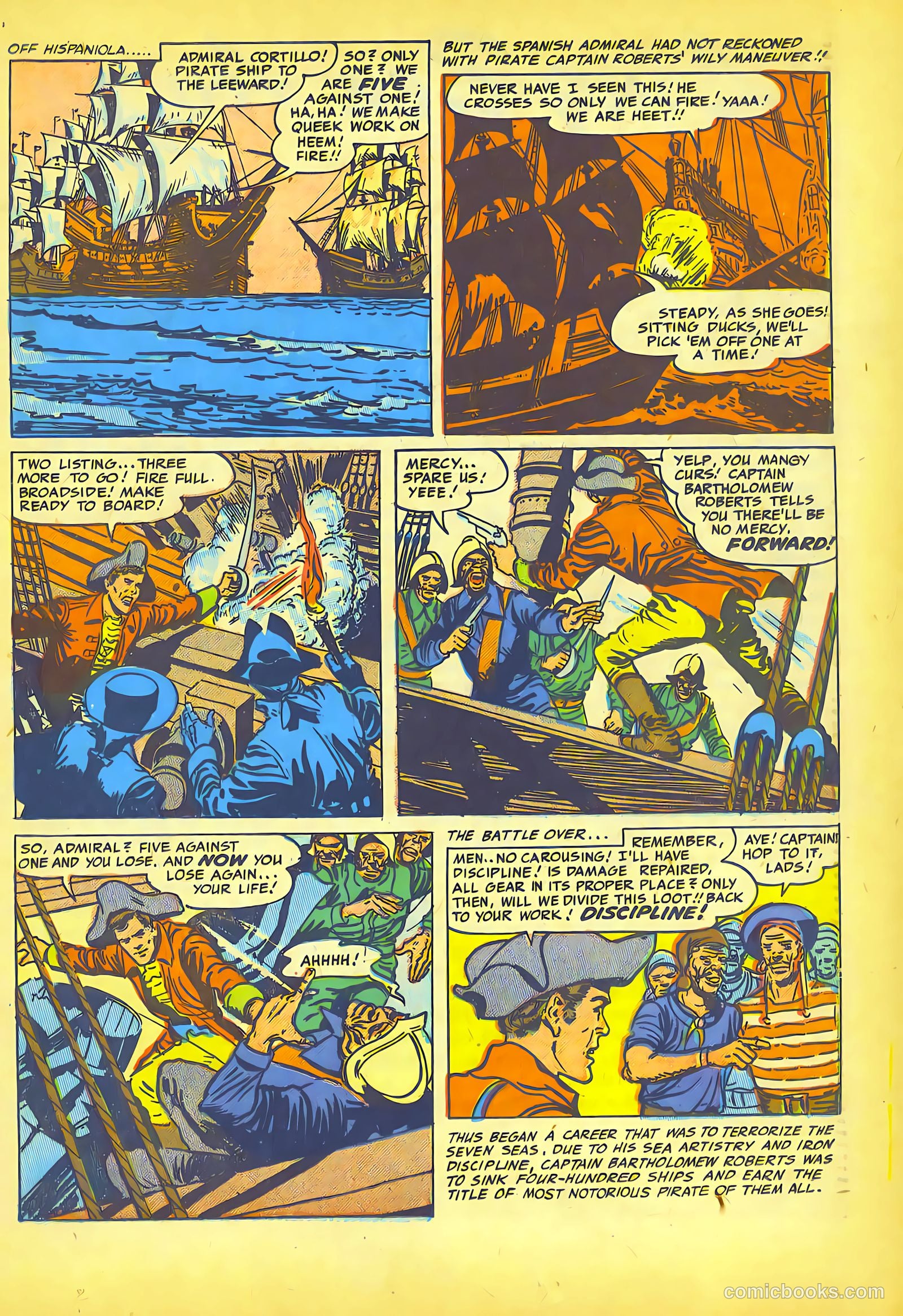 Pirates Comics #1 (1950) — page 27 of 52