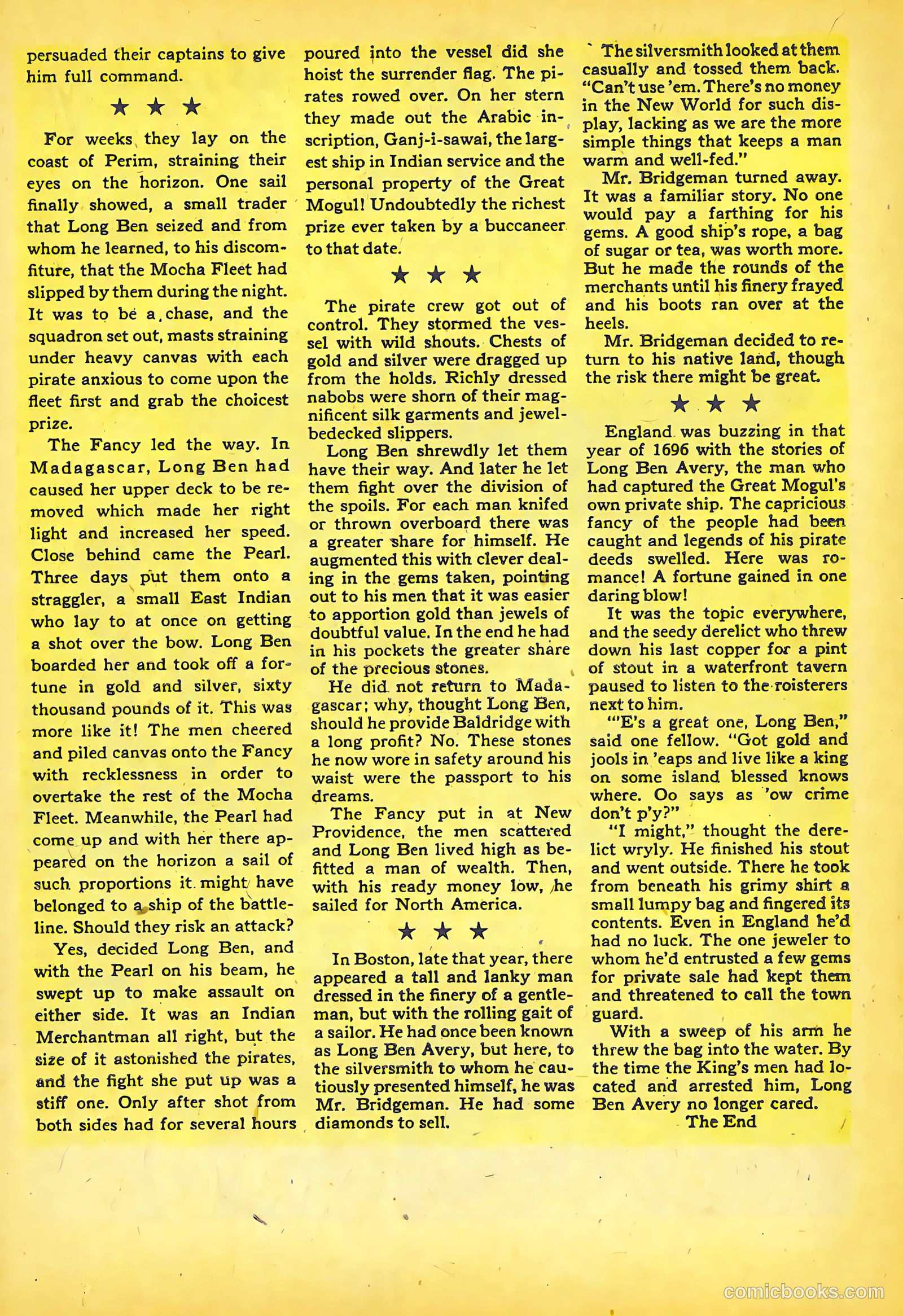 Pirates Comics #1 (1950) — page 29 of 52