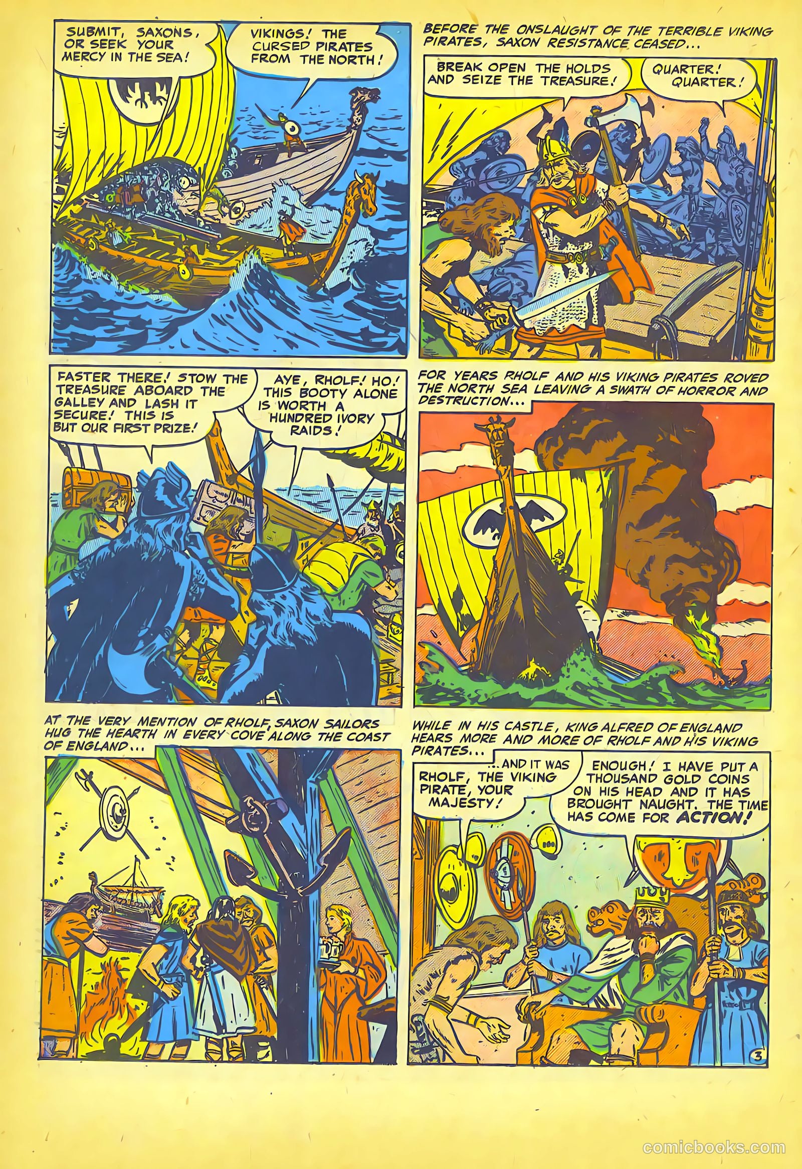 Pirates Comics #1 (1950) — page 32 of 52