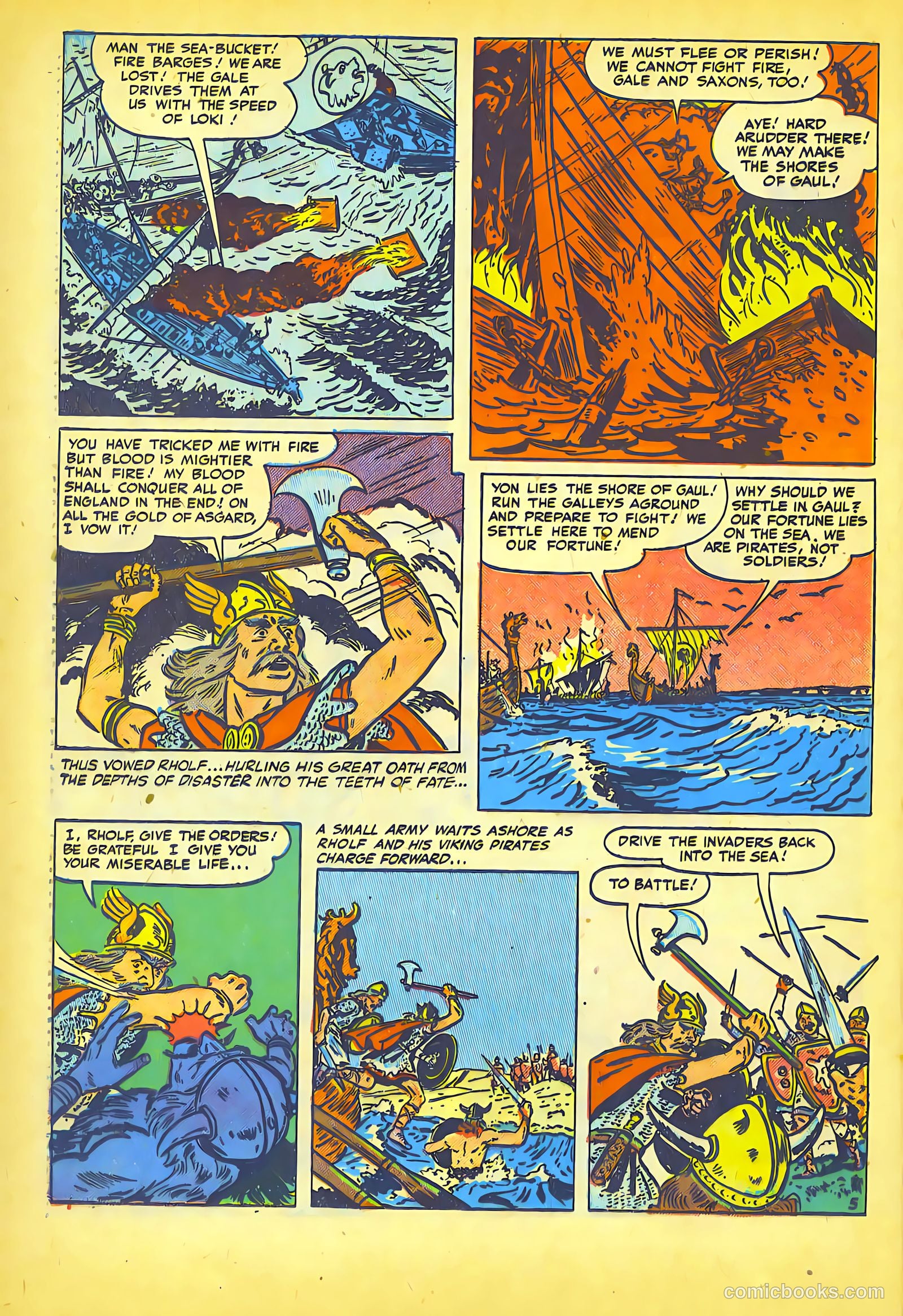 Pirates Comics #1 (1950) — page 34 of 52