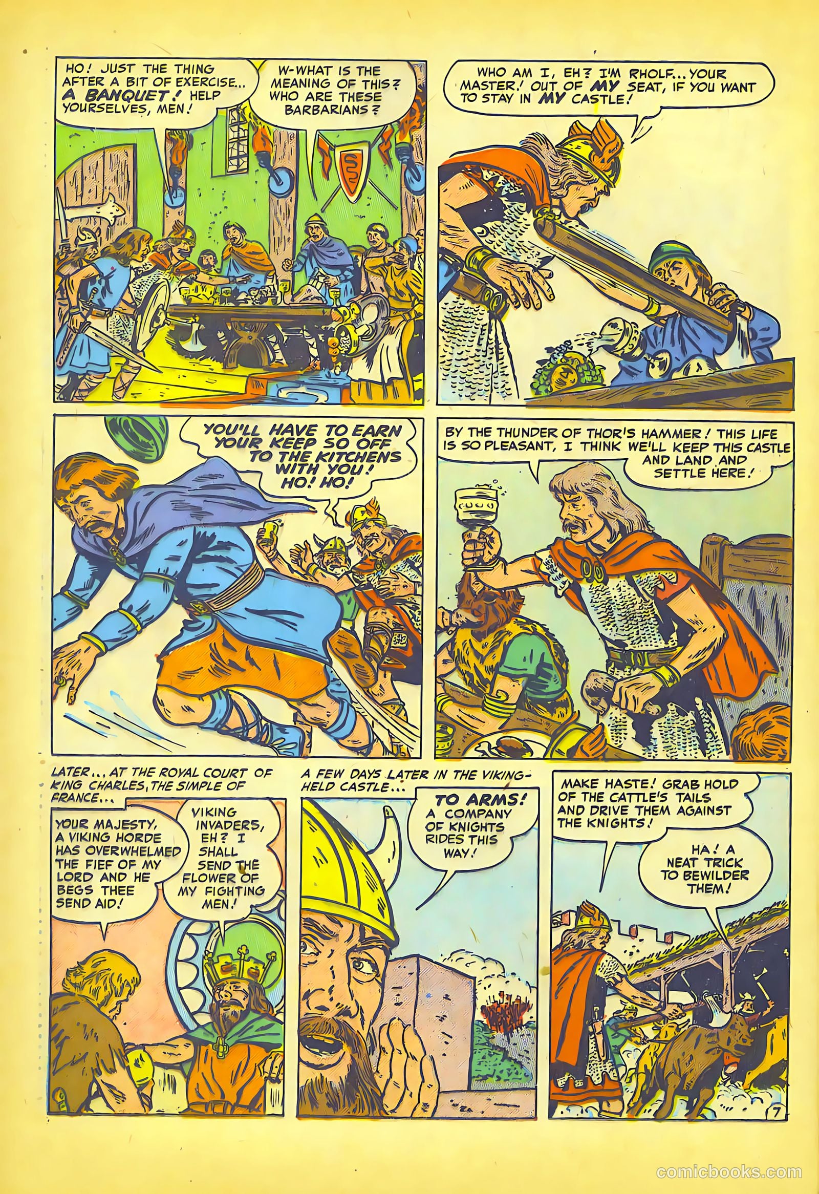 Pirates Comics #1 (1950) — page 36 of 52