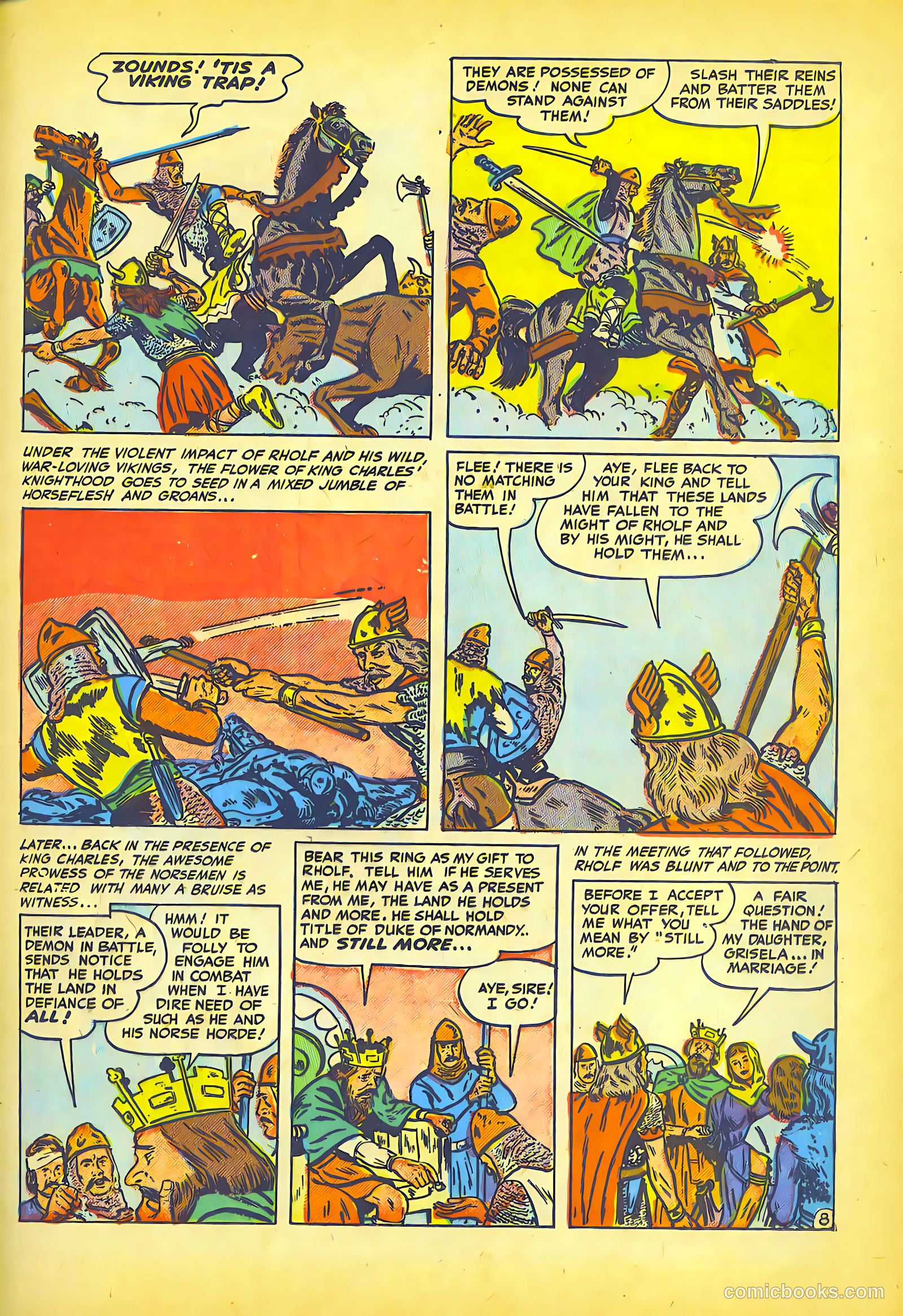 Pirates Comics #1 (1950) — page 37 of 52
