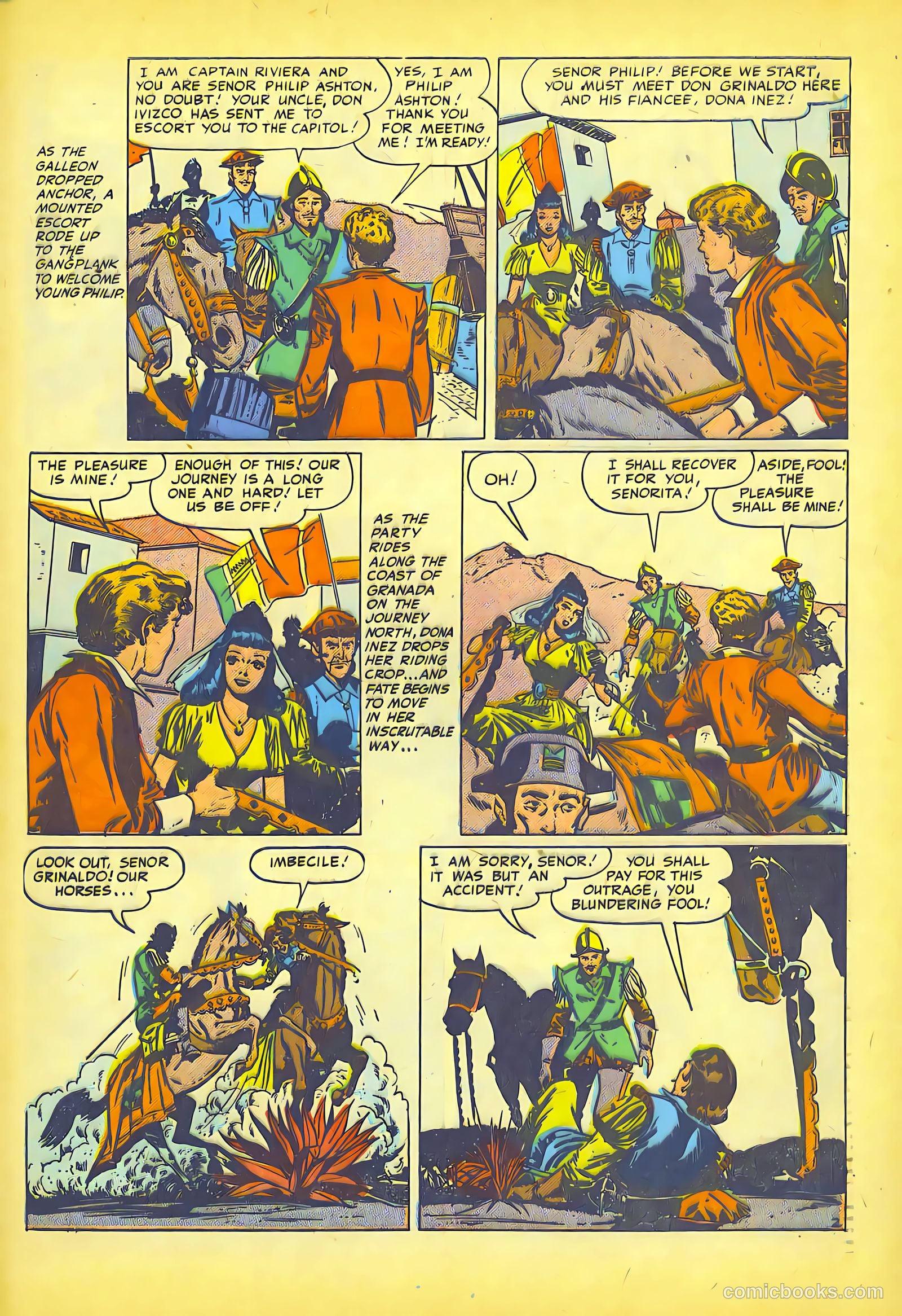 Pirates Comics #1 (1950) — page 41 of 52