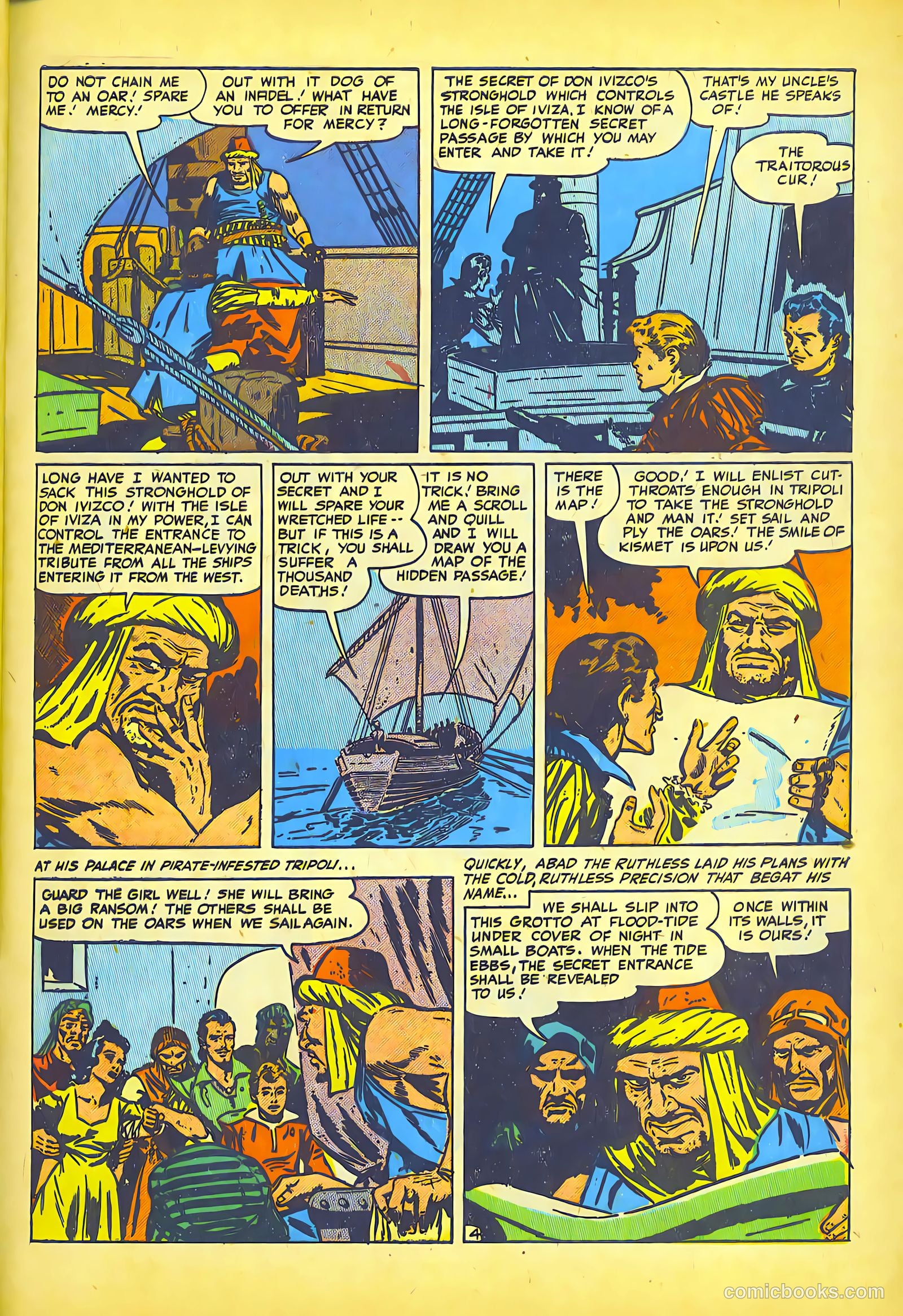 Pirates Comics #1 (1950) — page 43 of 52