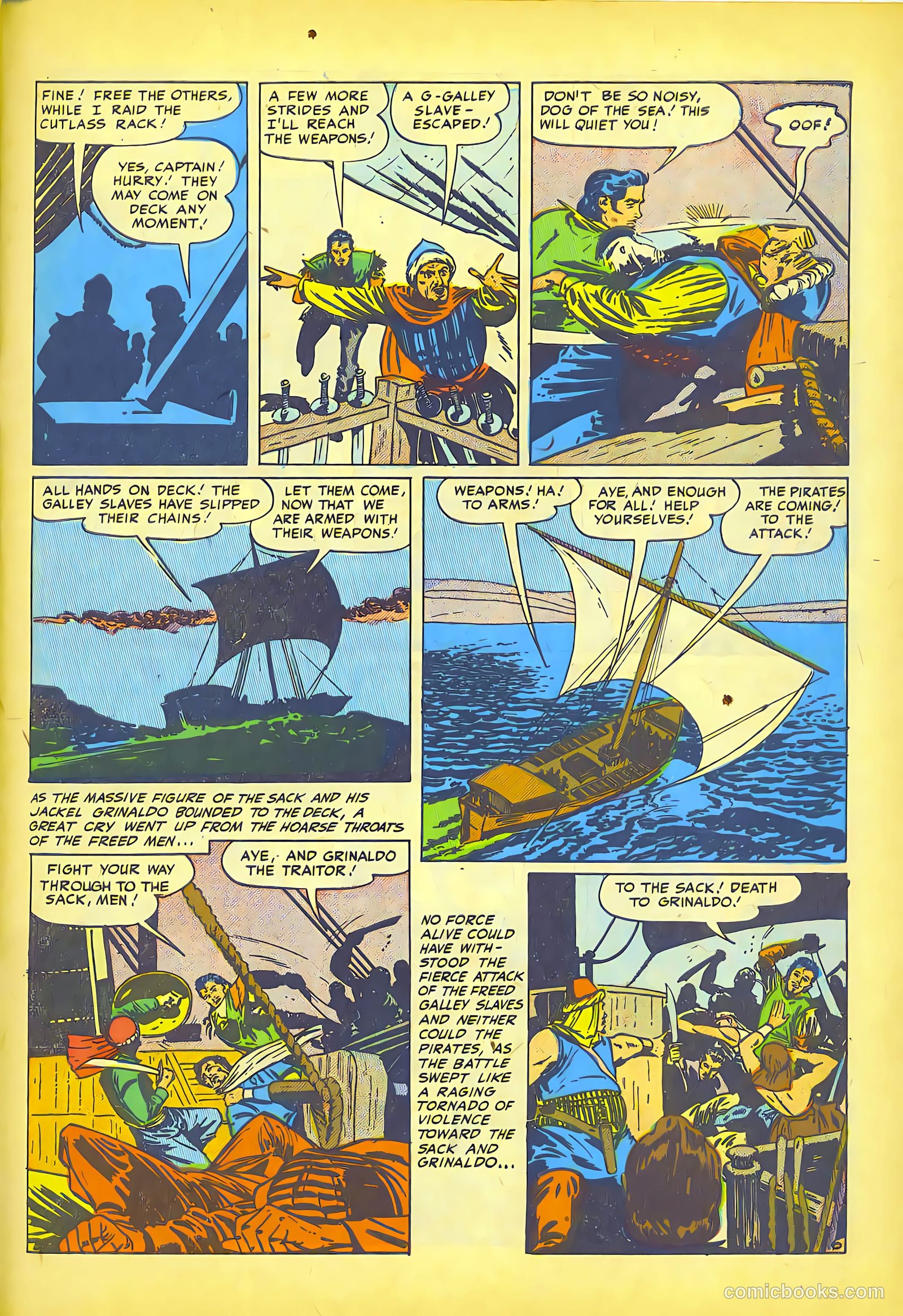 Pirates Comics #1 (1950) — page 45 of 52