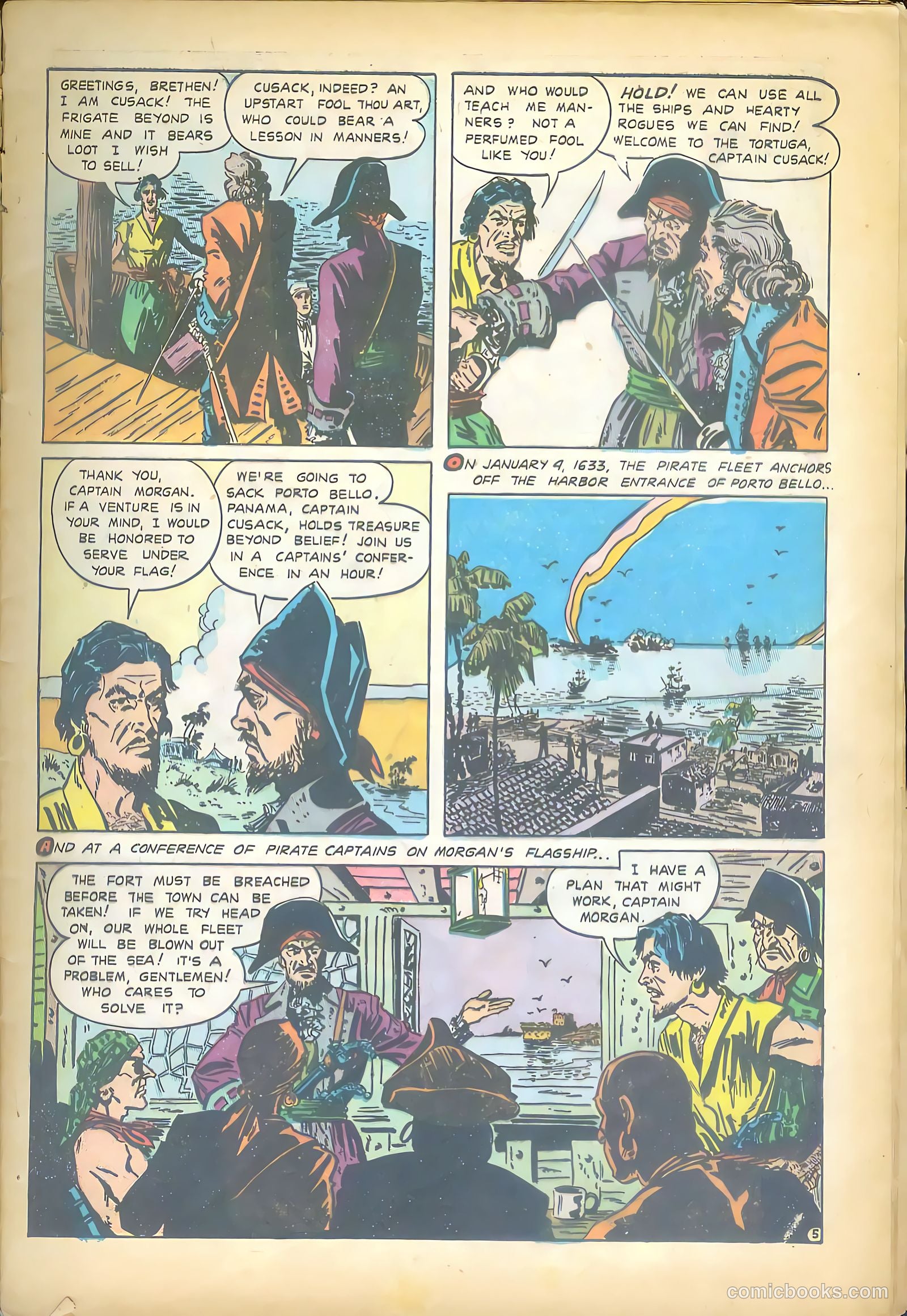 Pirates Comics #2 (1950) — page 7 of 52