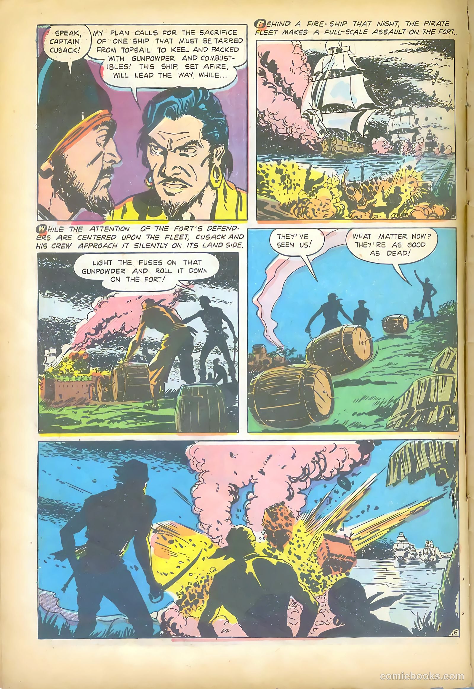 Pirates Comics #2 (1950) — page 8 of 52