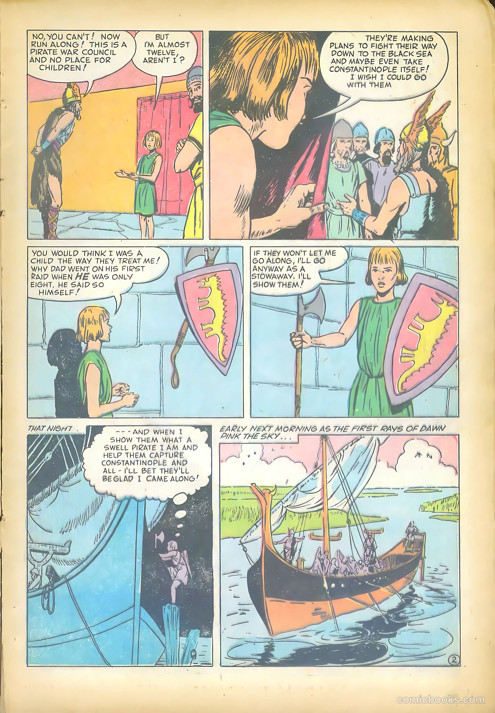 Pirates Comics #2 (1950) — page 19 of 52
