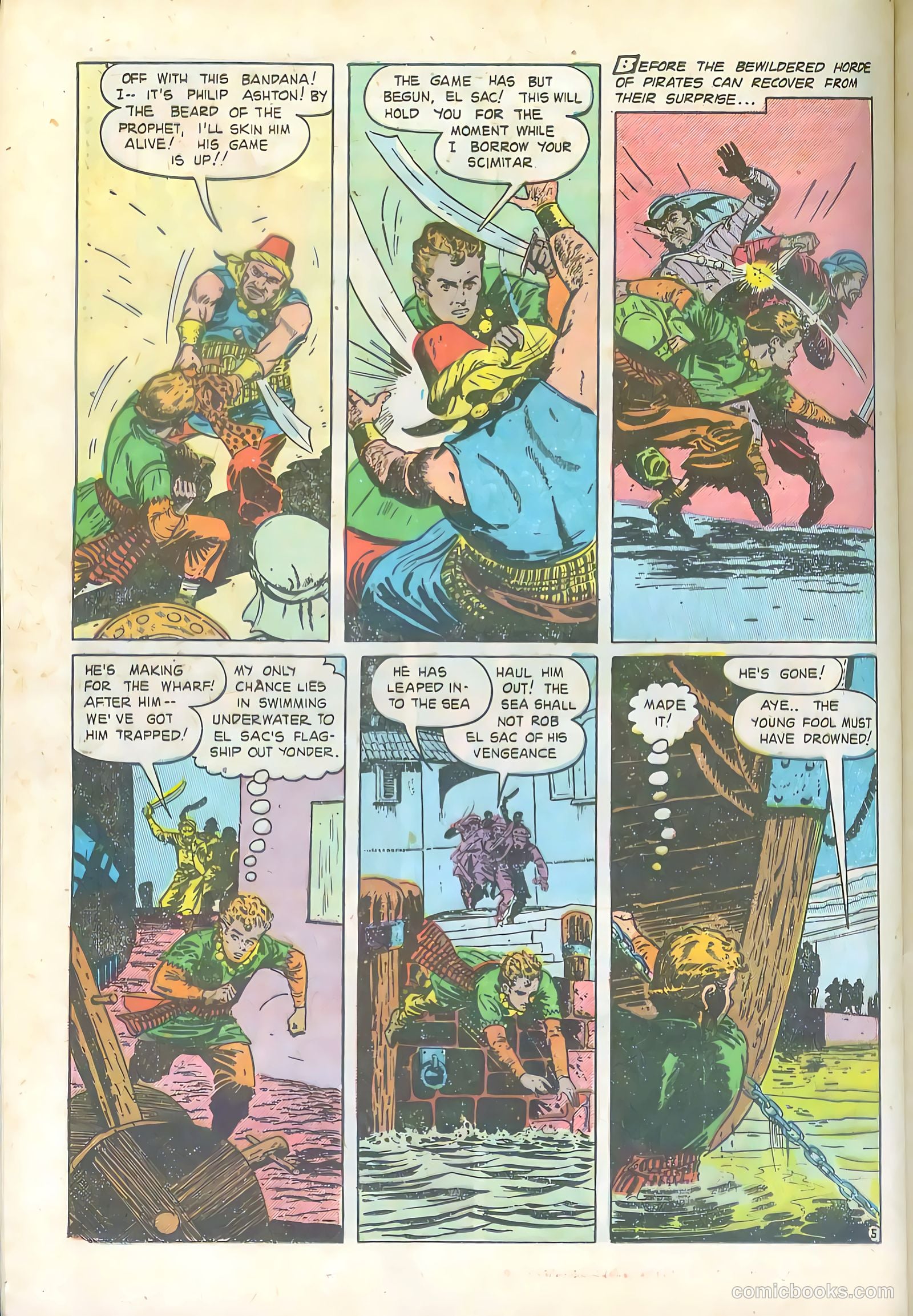 Pirates Comics #2 (1950) — page 34 of 52